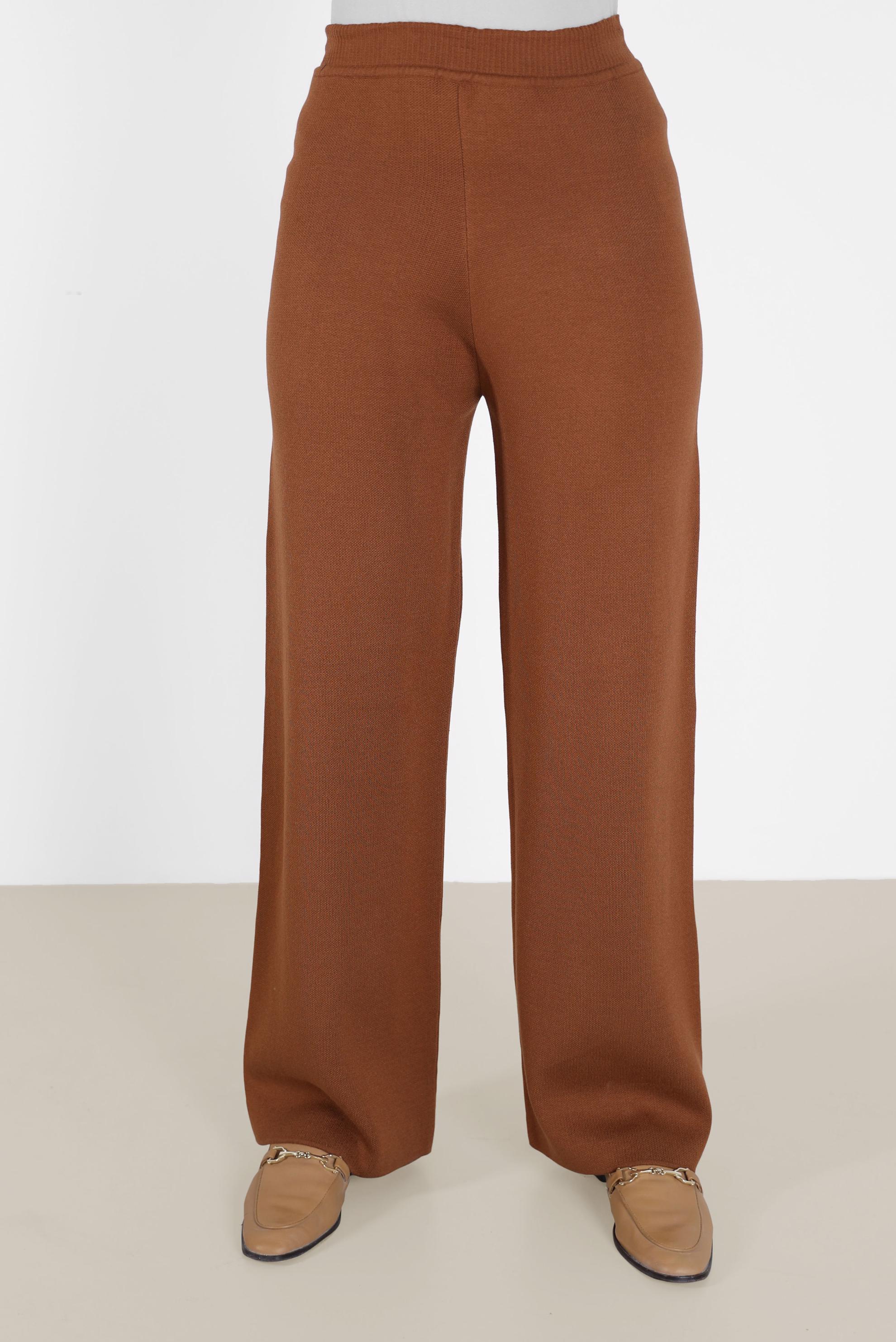 Tesettür giyim TABA BASIC TRİKO PANTOLON 70260 