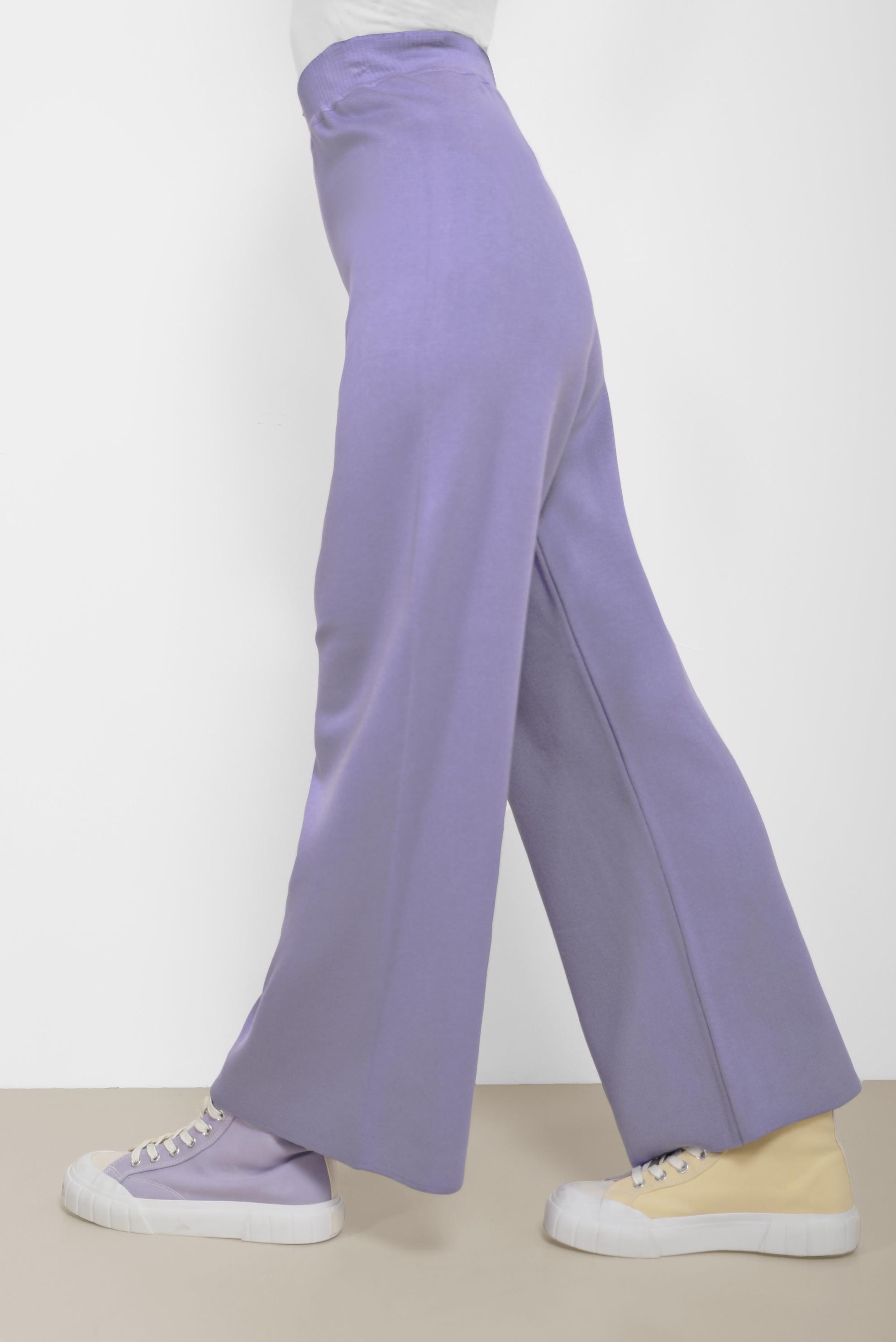 Hijab clothing PURPLE BASIC KNITWEAR PANTS 70260 