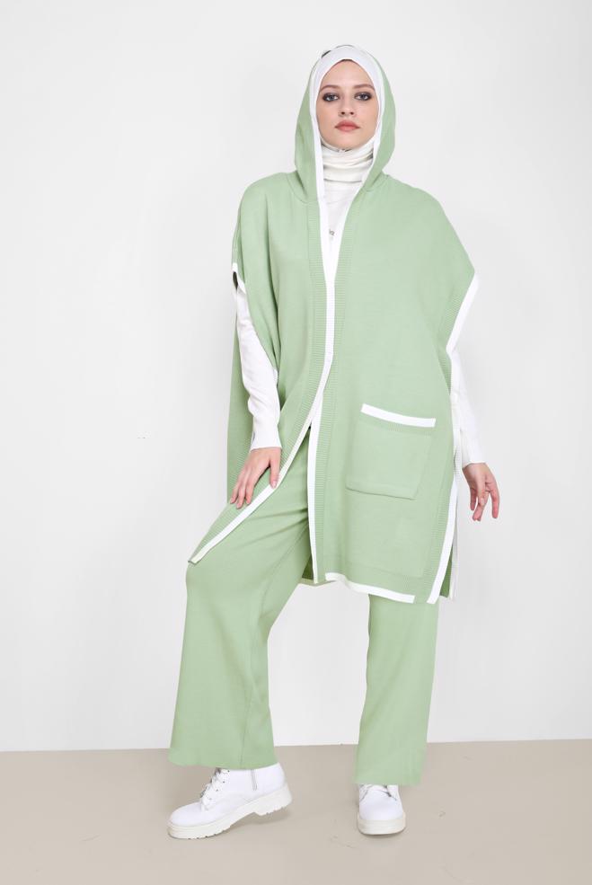 Tesettür giyim  TRİKO PANTOLON 70261  - ALVİNA