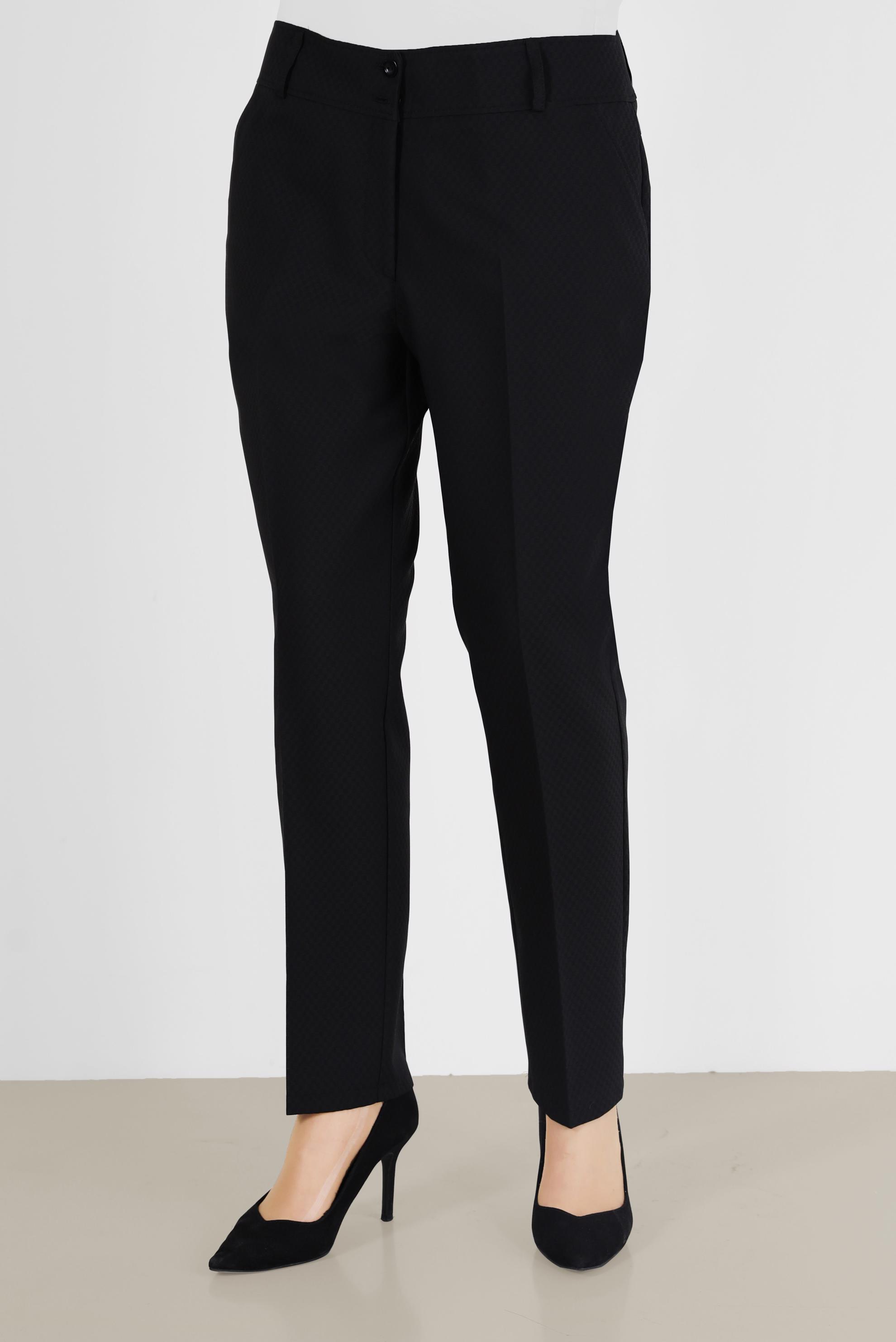 Vêtements hijab NOIR PANTALON COUPE CLASSIQUE 70278