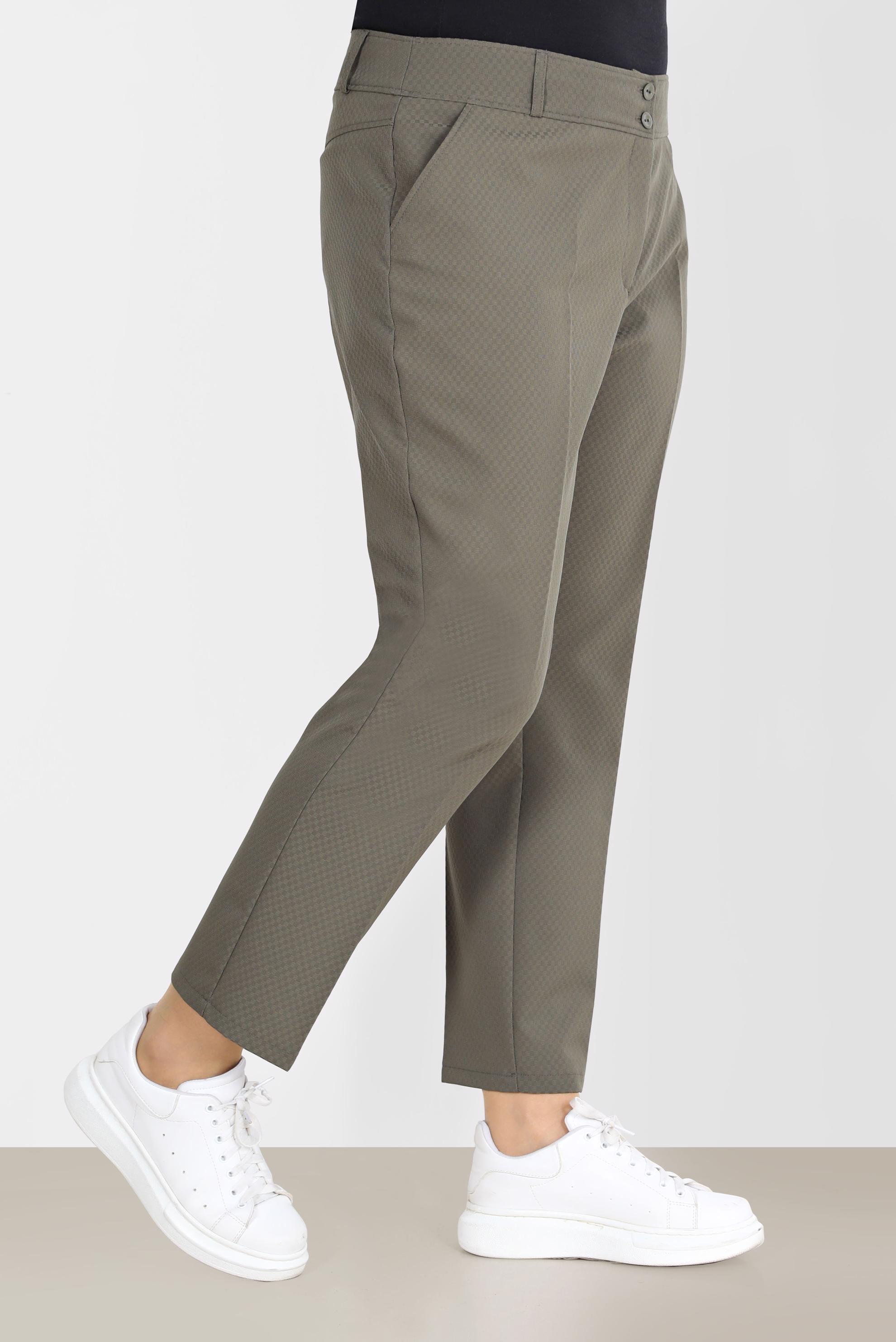 Hijab clothing KHAKI CLASSIC CUT TROUSERS 70278 