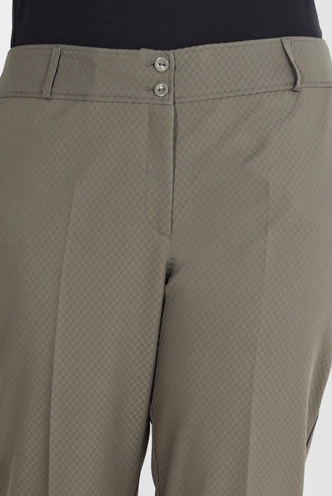 Vêtements hijab KAKI PANTALON COUPE CLASSIQUE 70278 - ALVİNA
