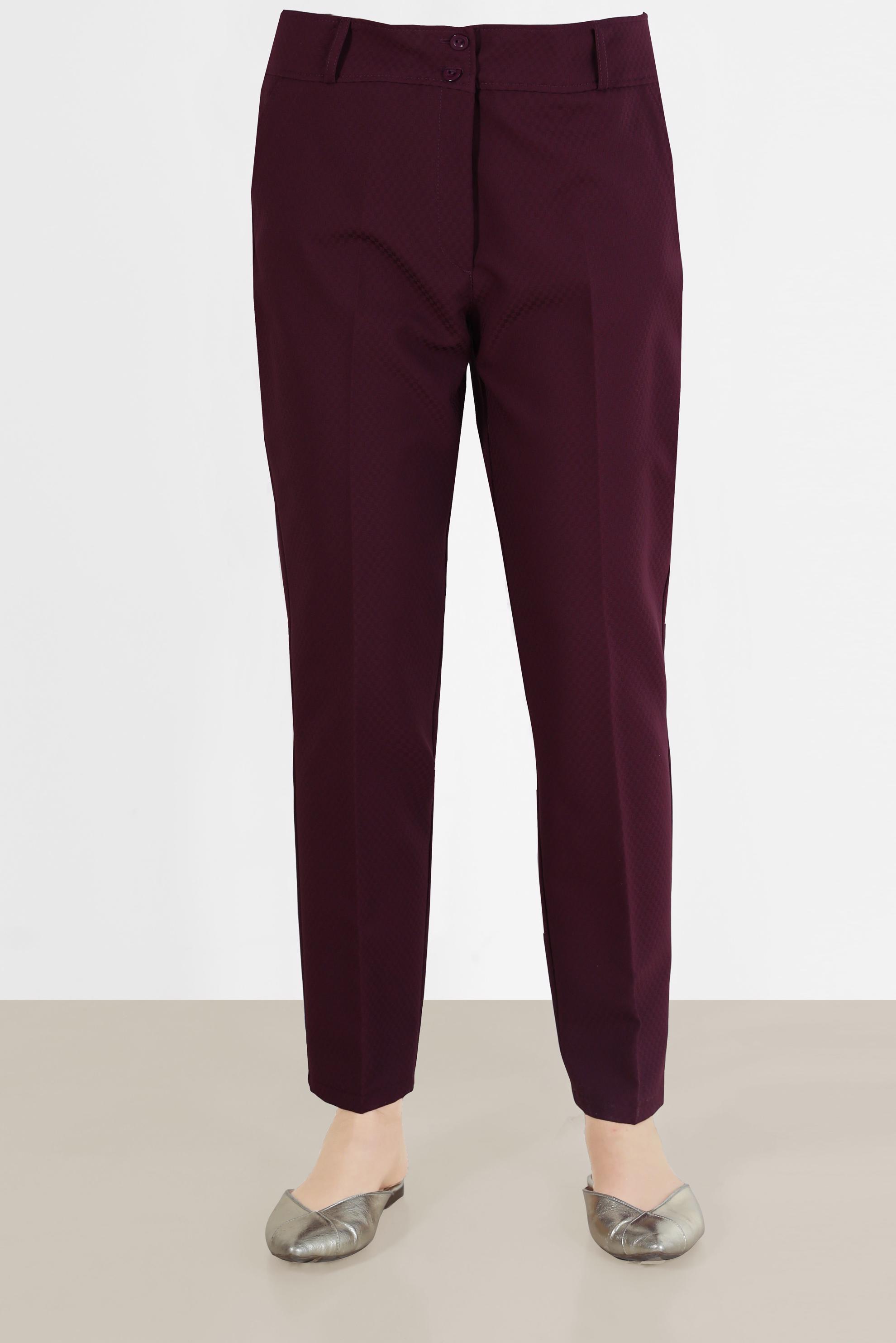Vêtements hijab PRUNE PANTALON COUPE CLASSIQUE 70278
