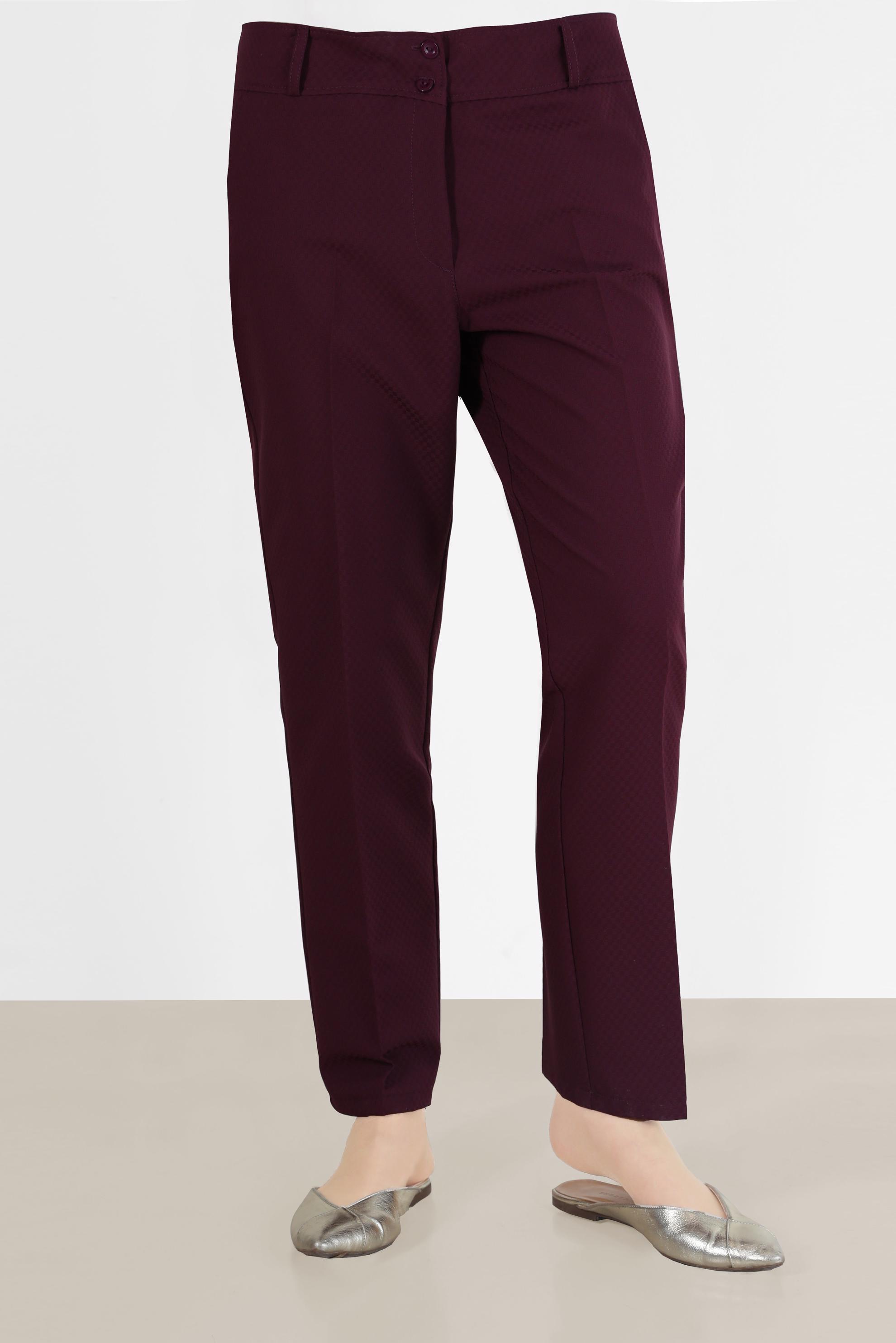 Vêtements hijab PRUNE PANTALON COUPE CLASSIQUE 70278