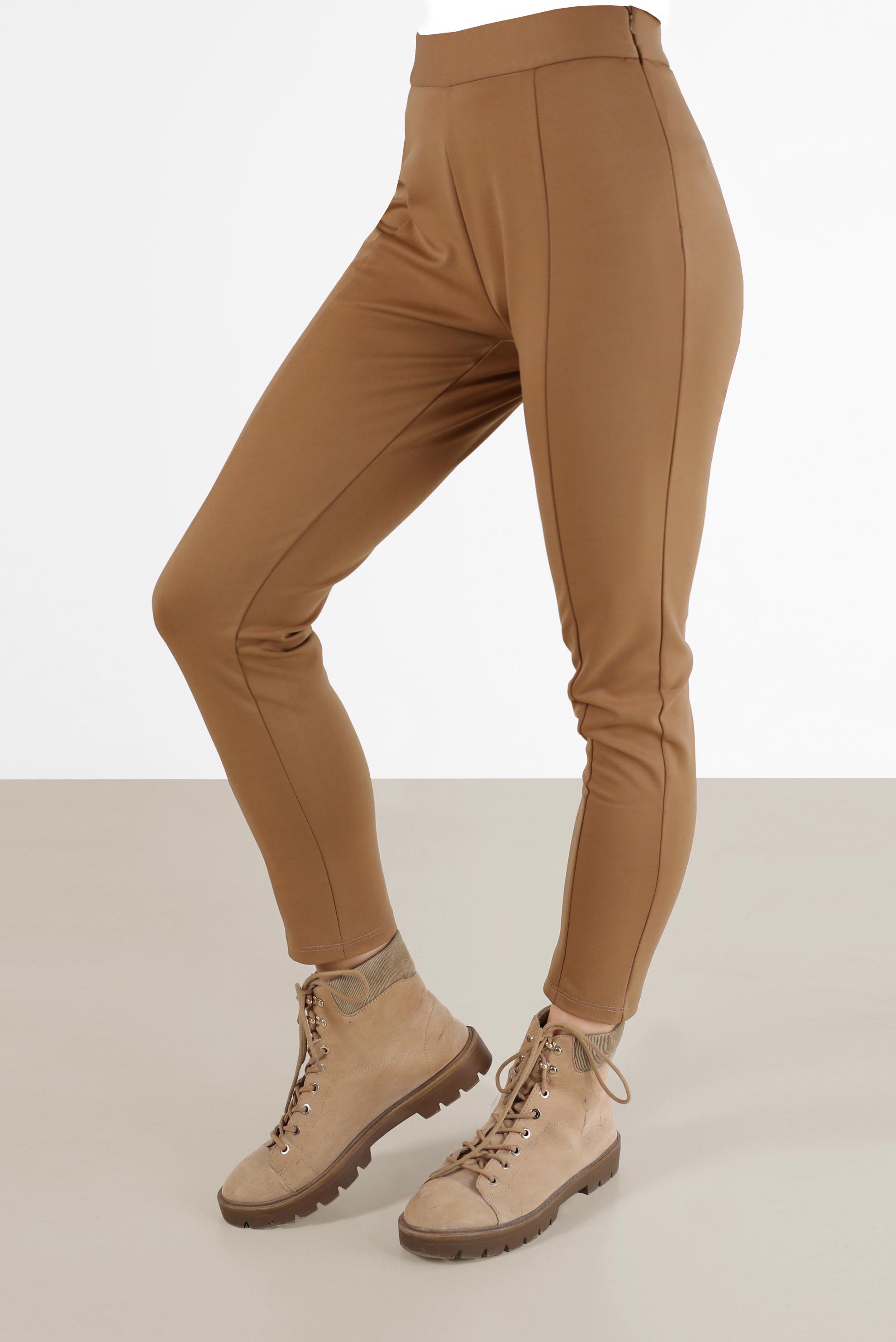 Tesettür giyim TABA DAR PAÇA PANTOLON 70279 