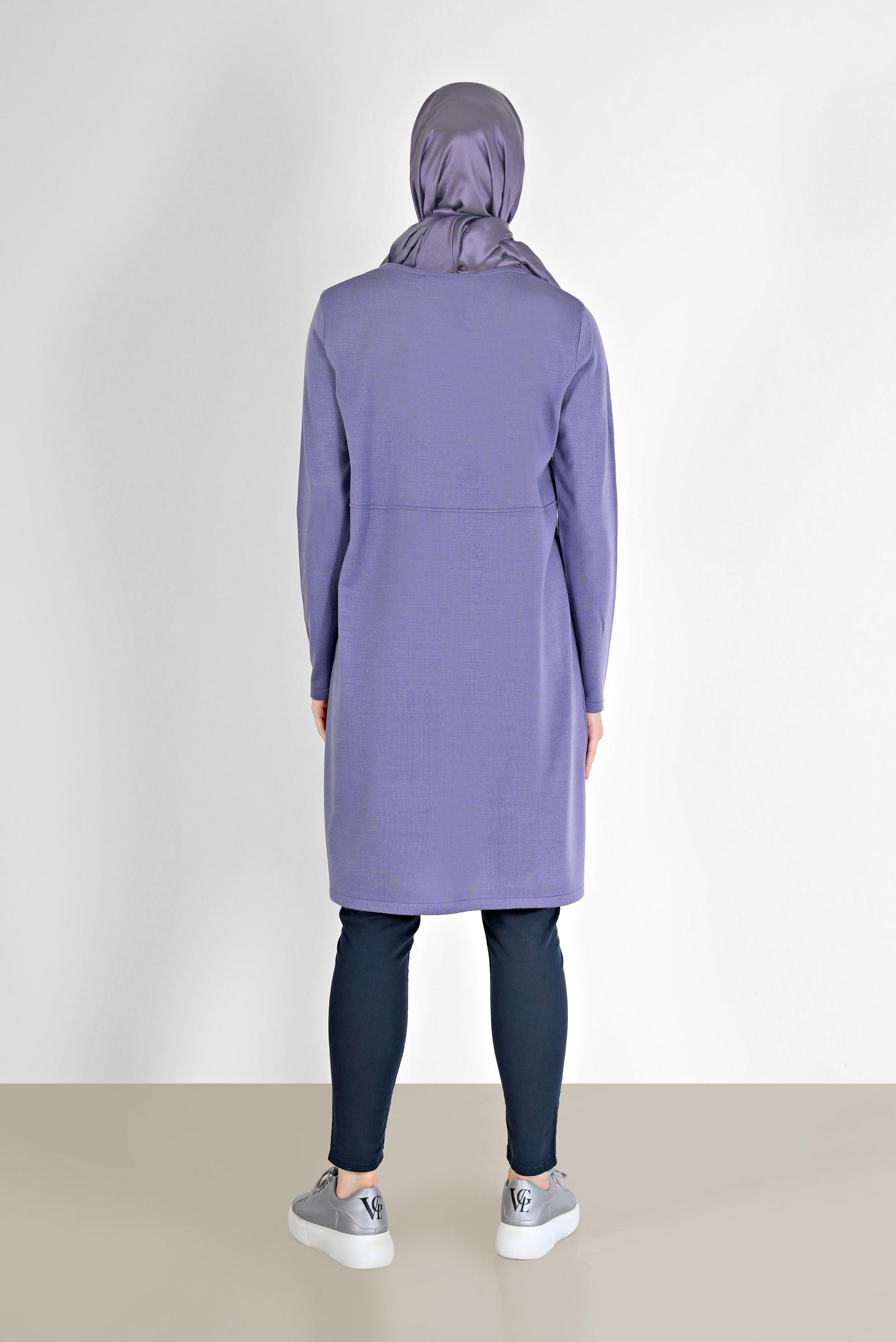 Tesettür giyim LACİVERT DAR PAÇA PANTOLON 70280 