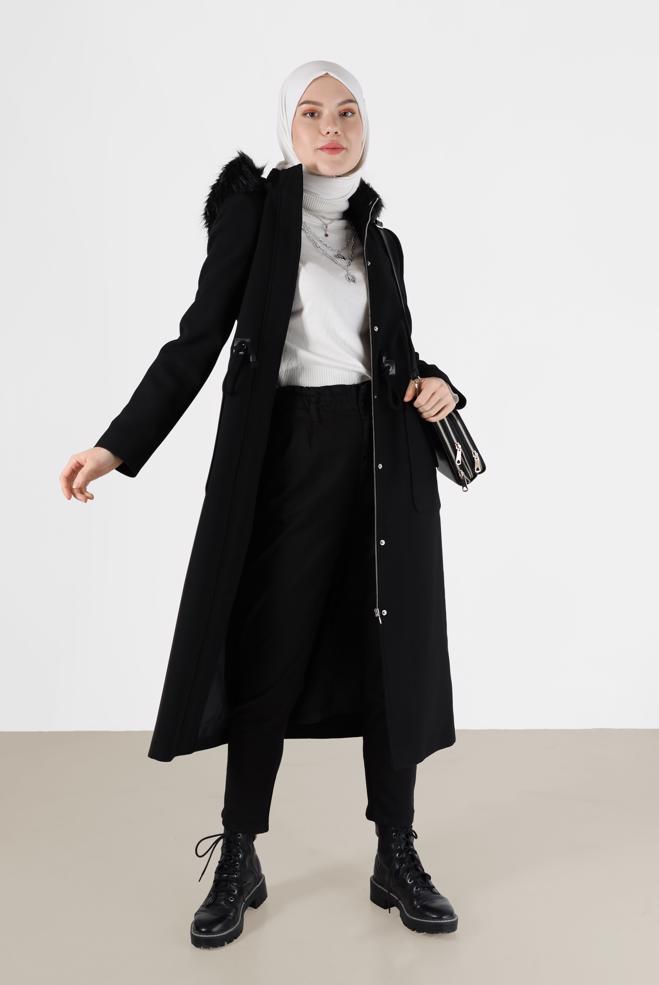 Tesettür giyim  DAR PAÇA PANTOLON 70281  - ALVİNA