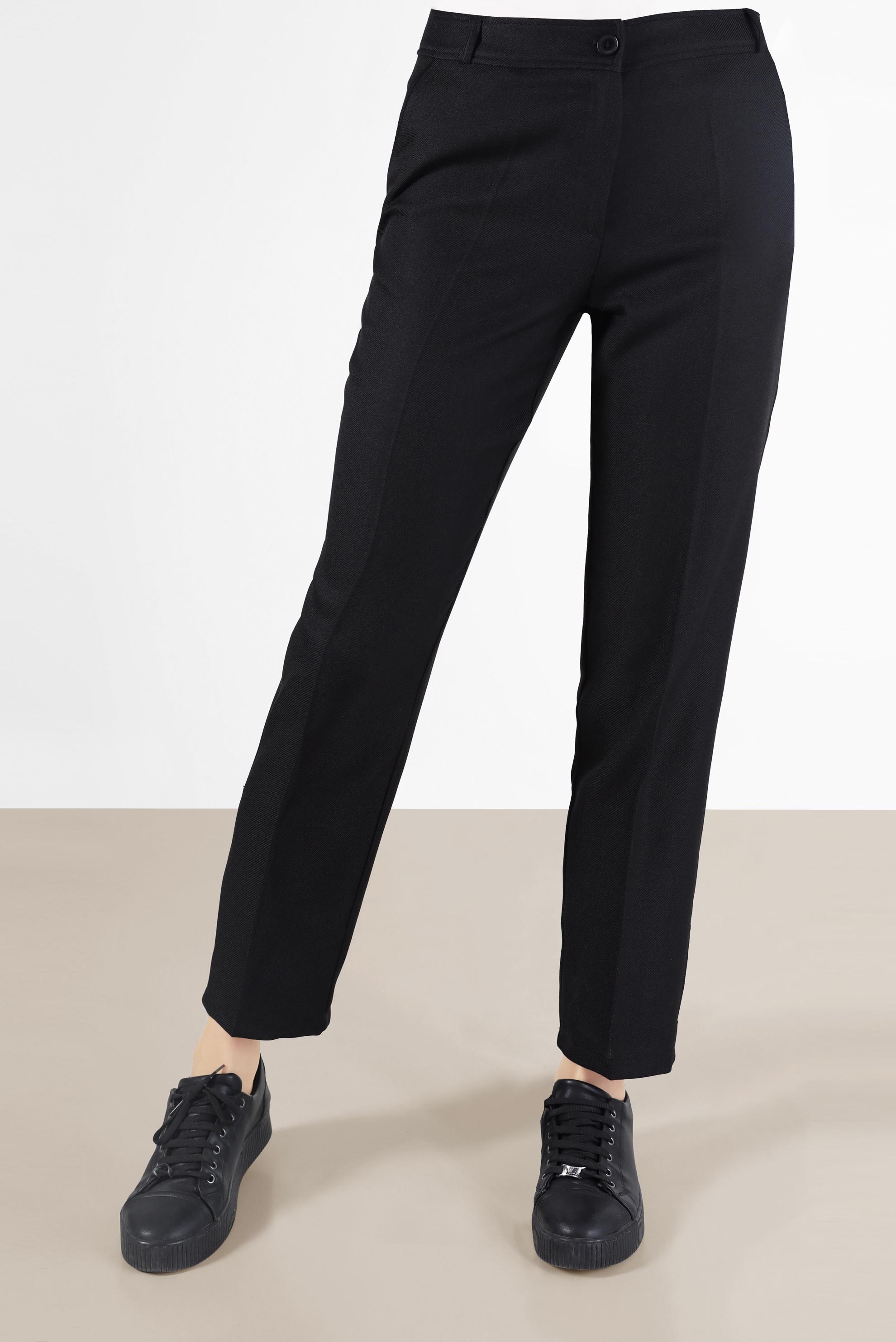 Tesettür giyim SİYAH BORU PAÇA PANTOLON 70287 