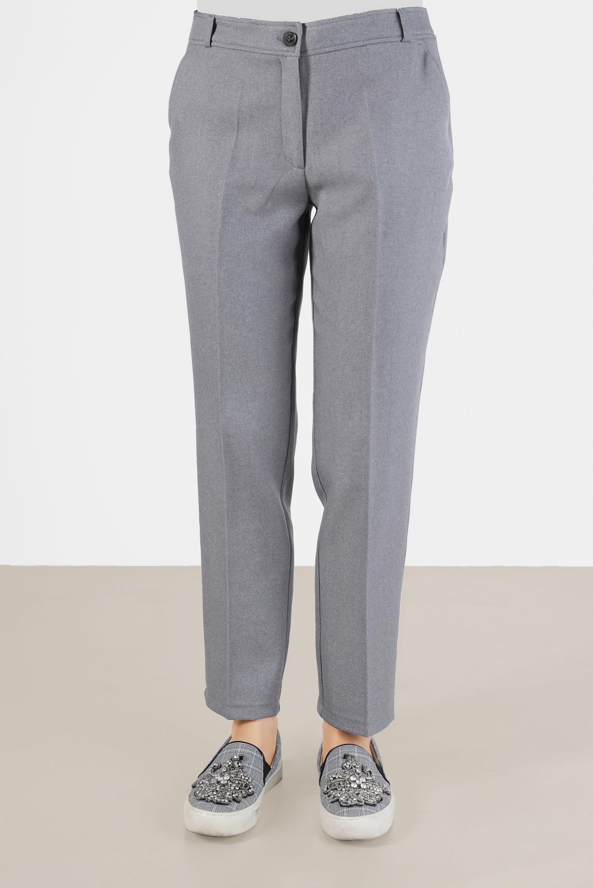 Tesettür giyim GRİ BORU PAÇA PANTOLON 70287 