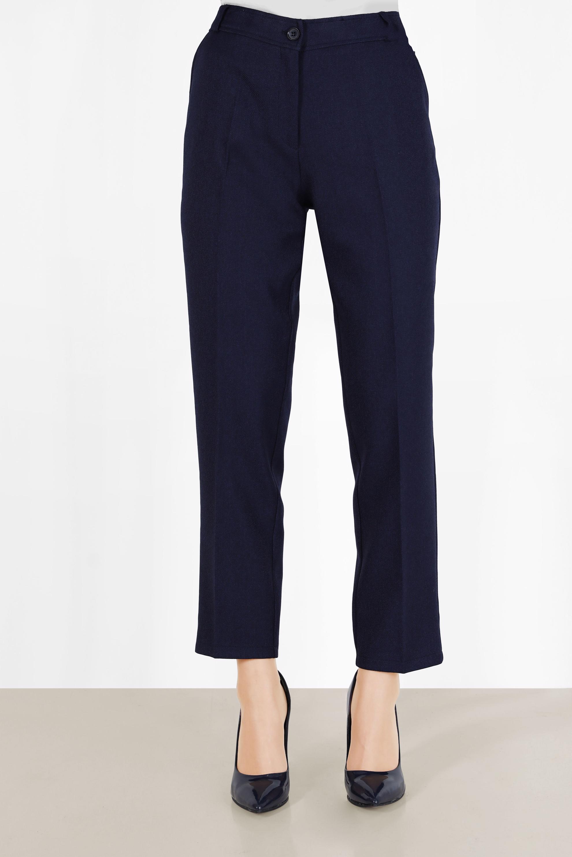 Tesettür giyim LACİVERT BORU PAÇA PANTOLON 70287 