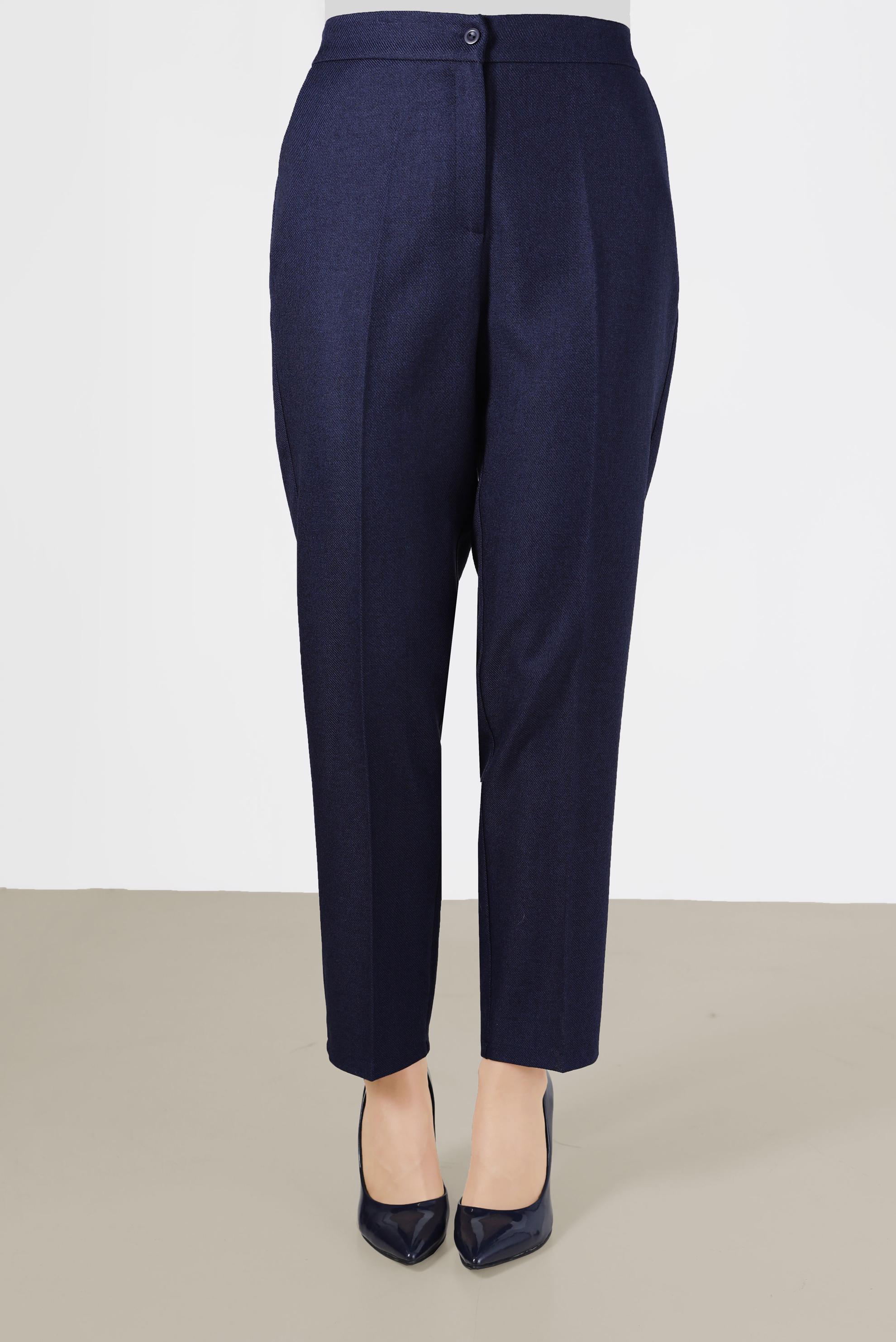 Tesettür giyim LACİVERT DAR PAÇA KLASİK PANTOLON 70289 