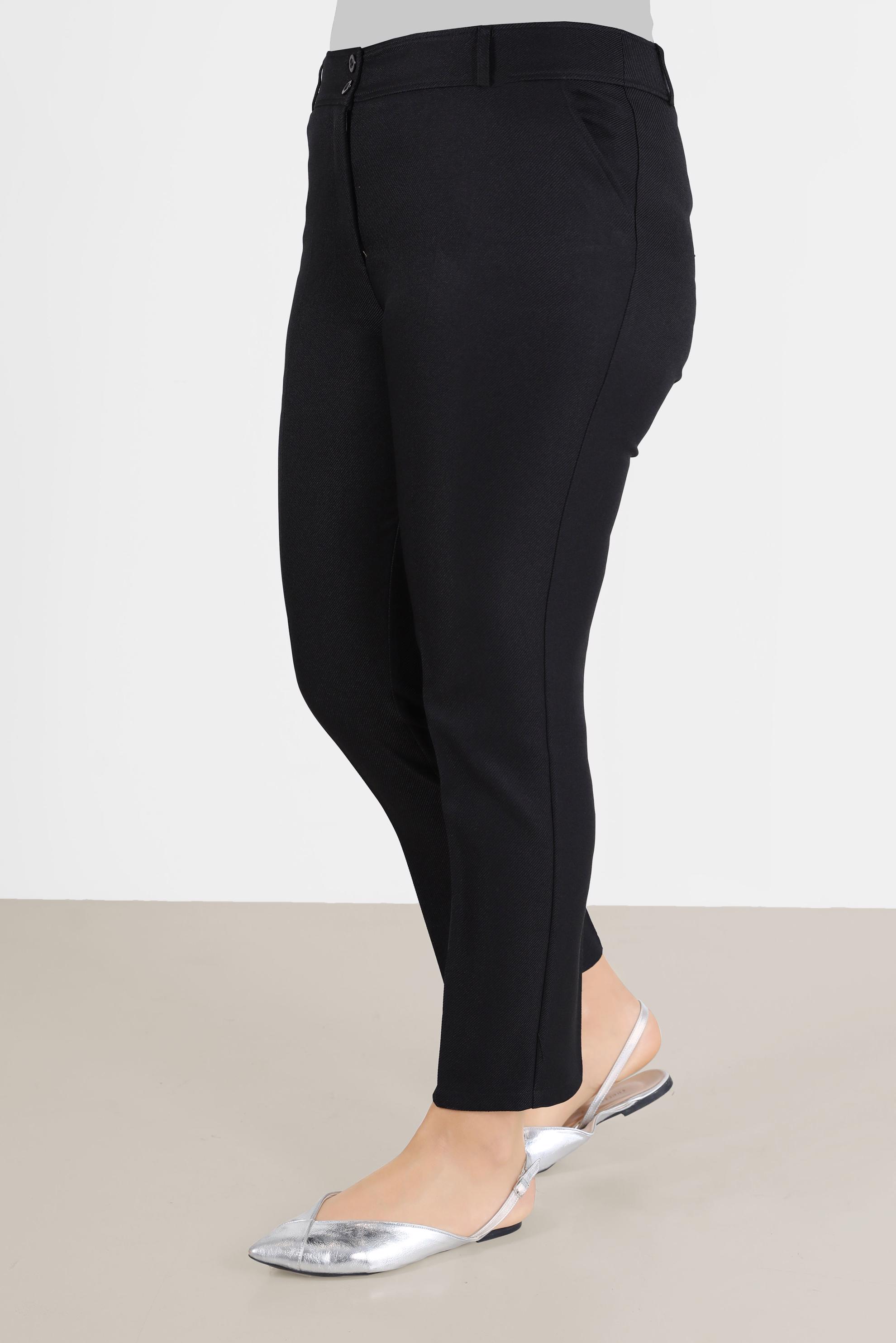 Vêtements hijab NOIR PANTALON À JAMBE SKINNY 70290
