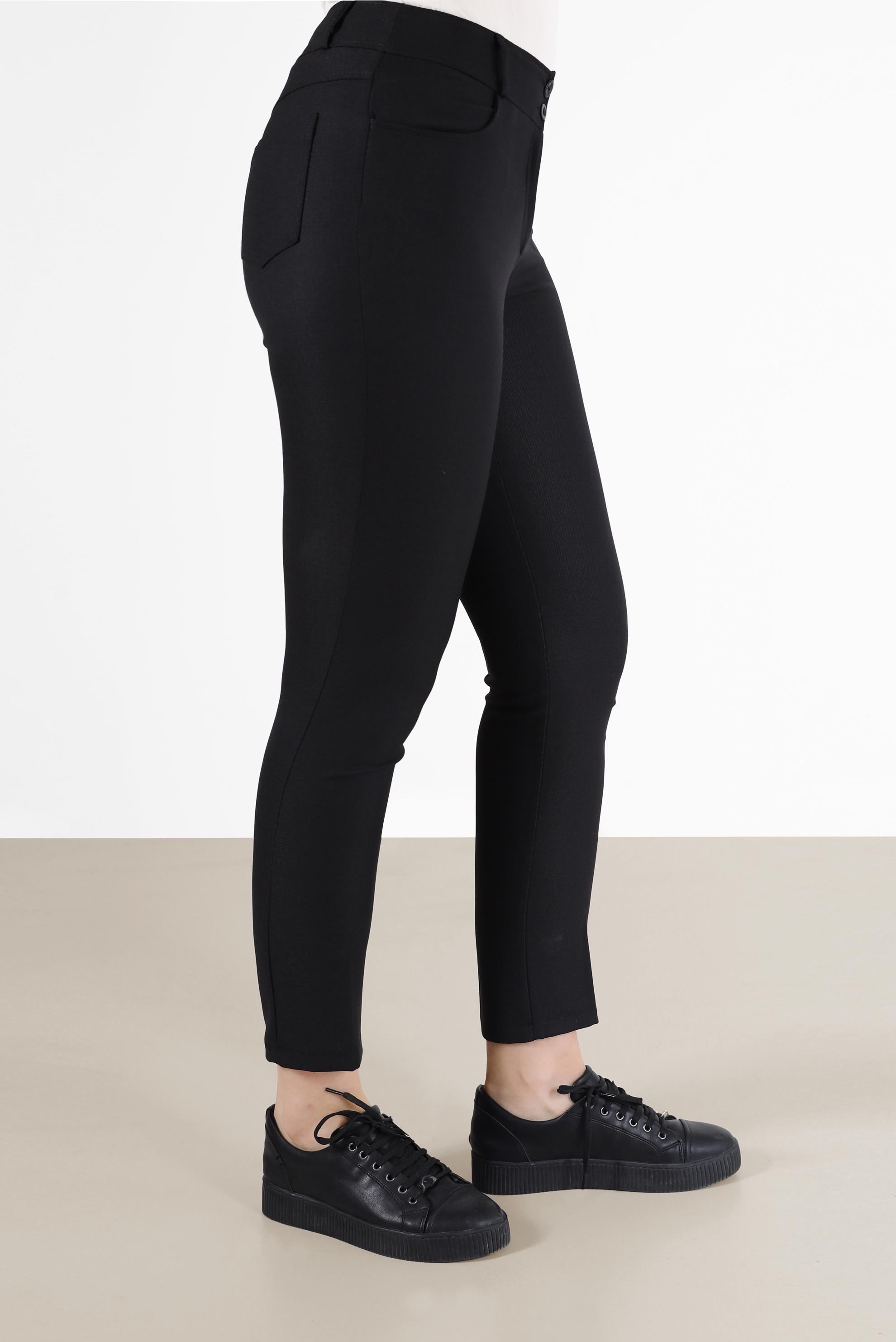 Tesettür giyim SİYAH KLASİK PANTOLON 70291 