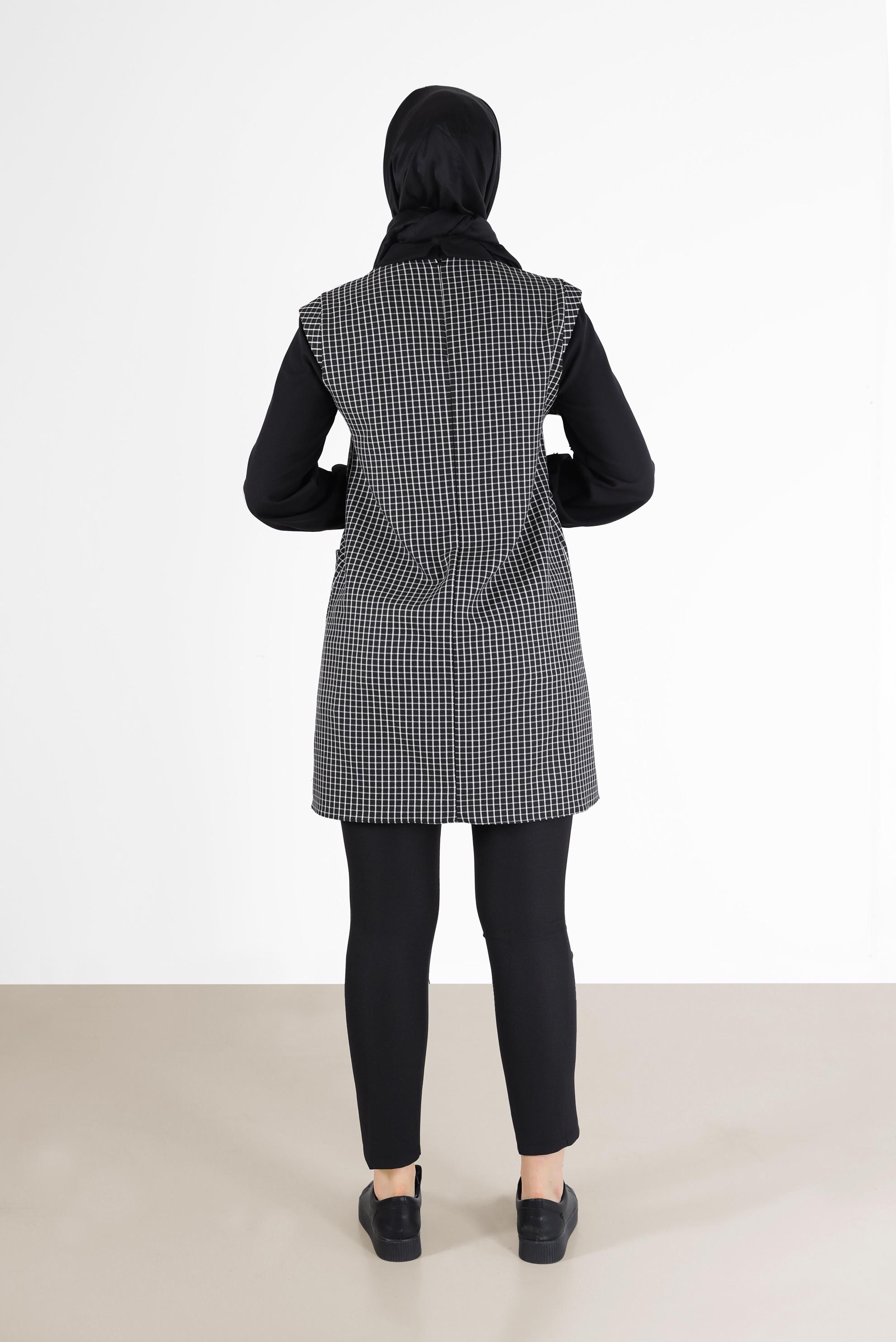 Tesettür giyim SİYAH KLASİK PANTOLON 70291 