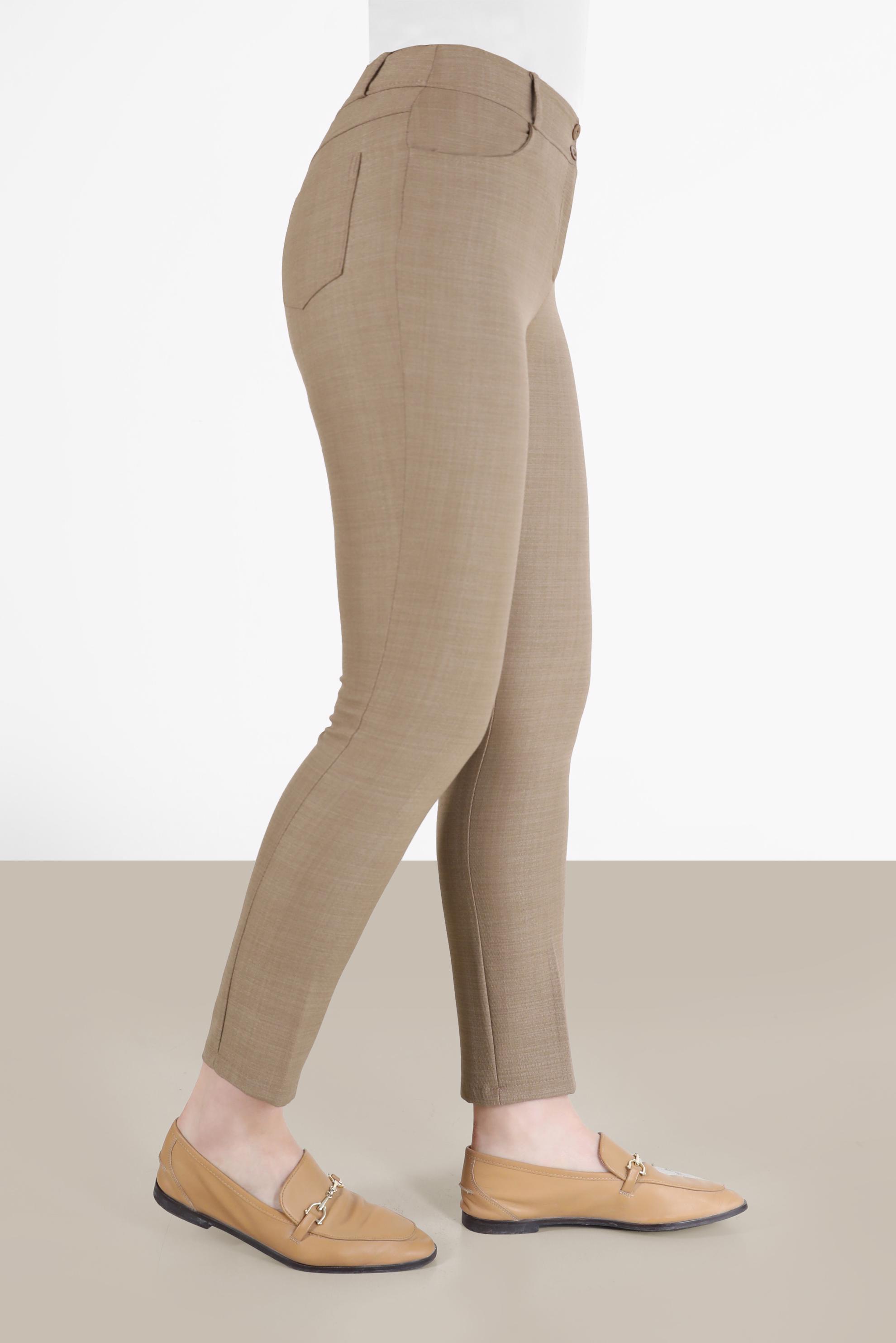 Hijab clothing BROWN CLASSIC TROUSERS 70291