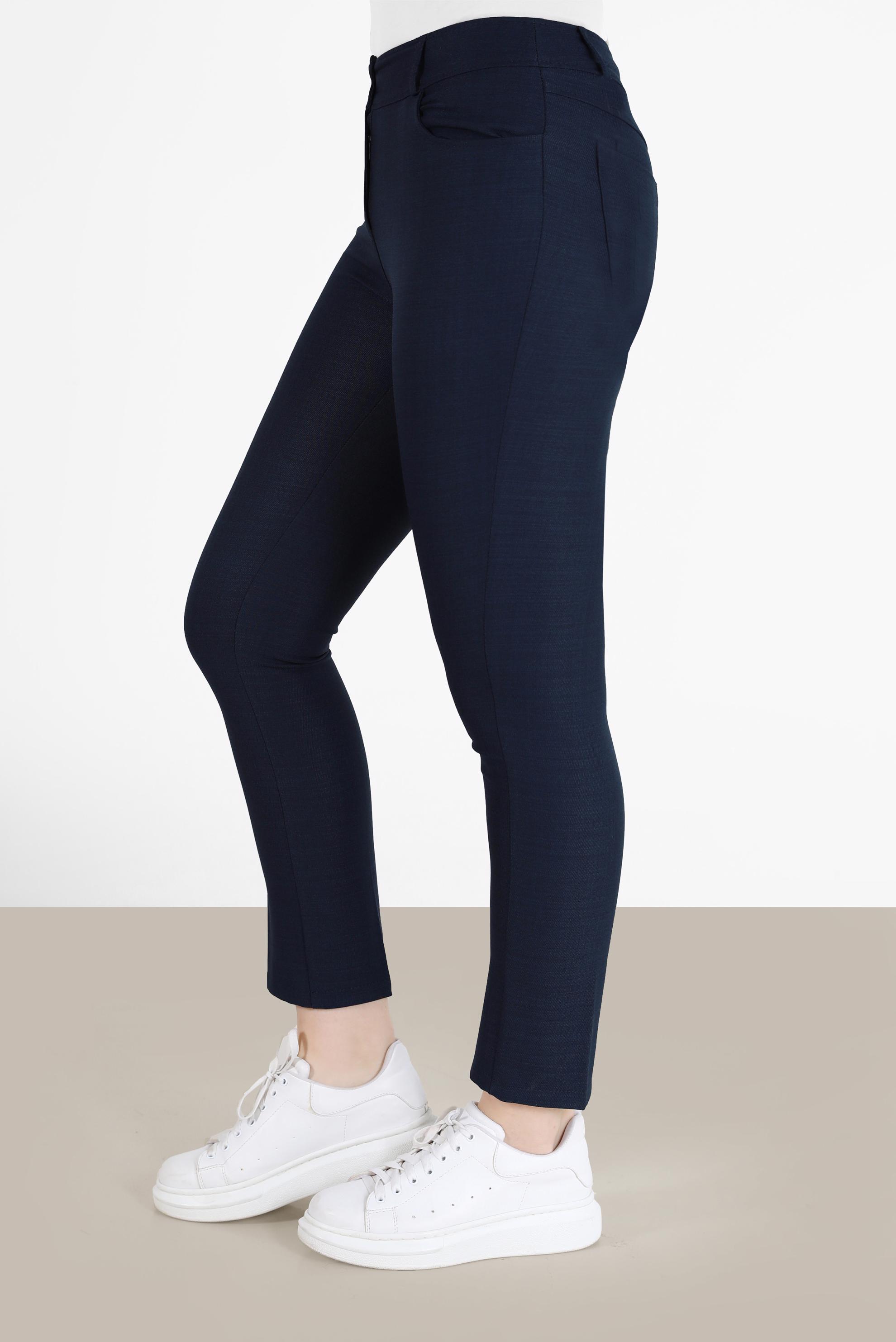 Tesettür giyim LACİVERT KLASİK PANTOLON 70291 