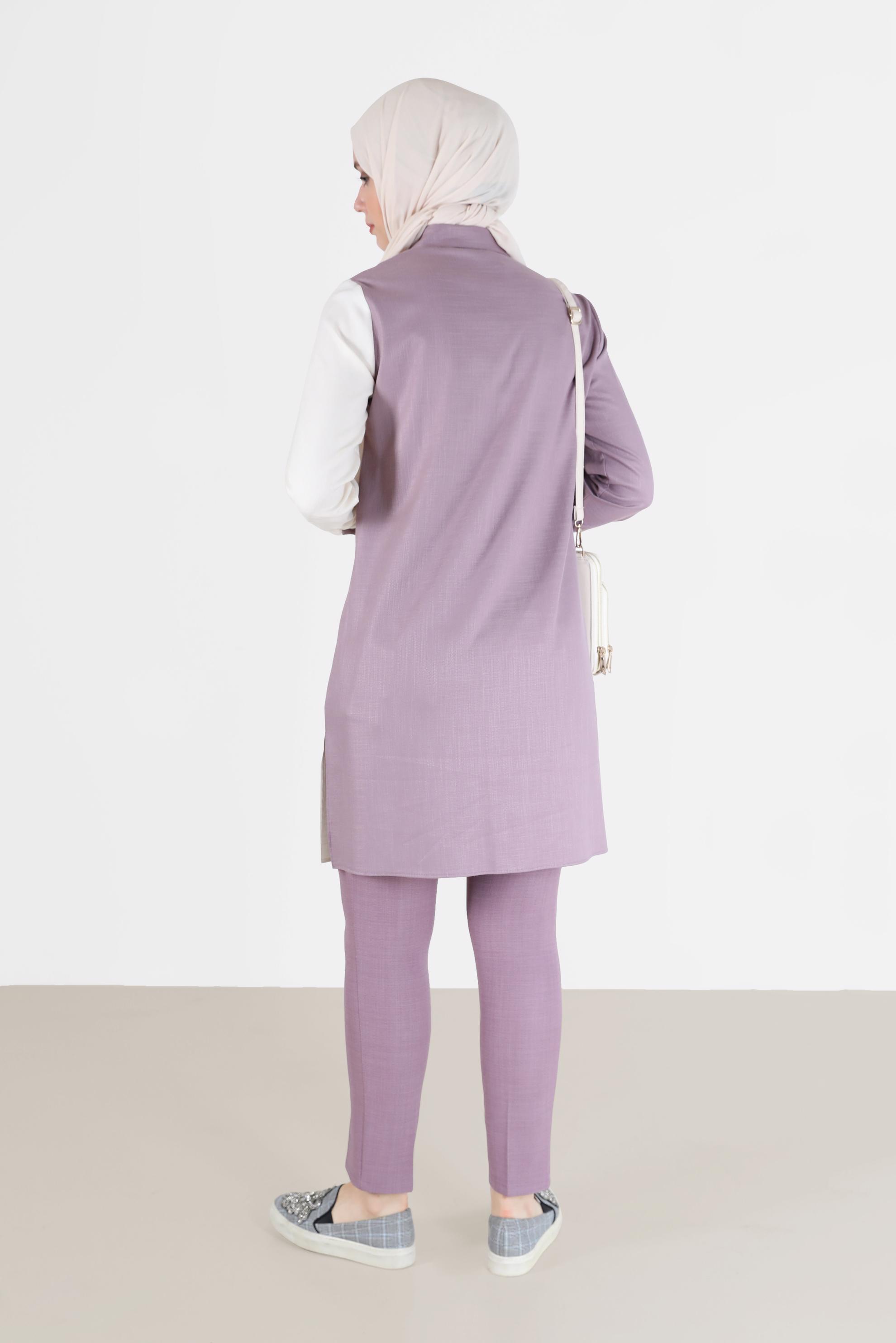 Tesettür giyim MOR KLASİK PANTOLON 70291 