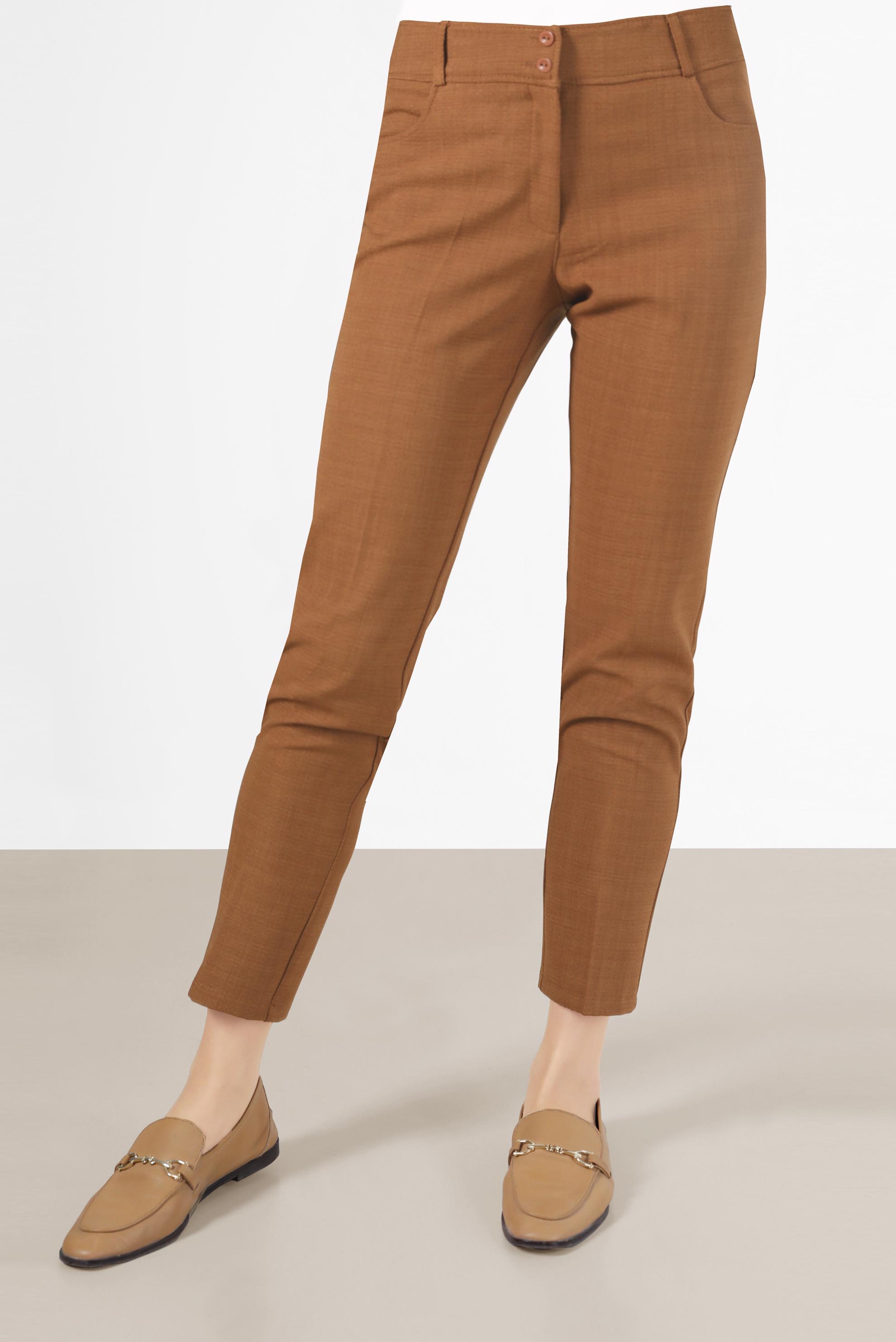 Tesettür giyim KAHVE KLASİK PANTOLON 70291 