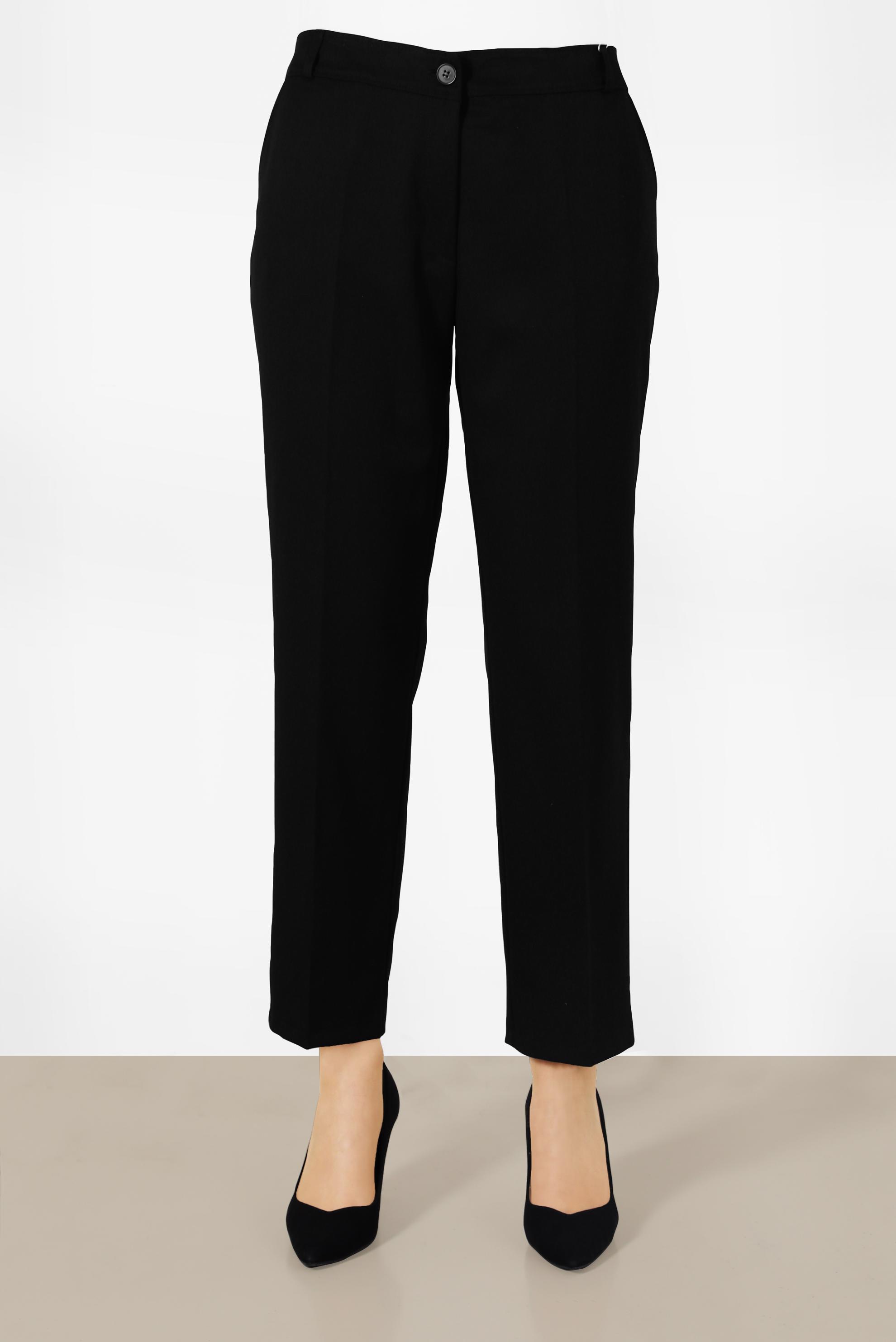 Tesettür giyim SİYAH KLASİK KESİM PANTOLON 70292 