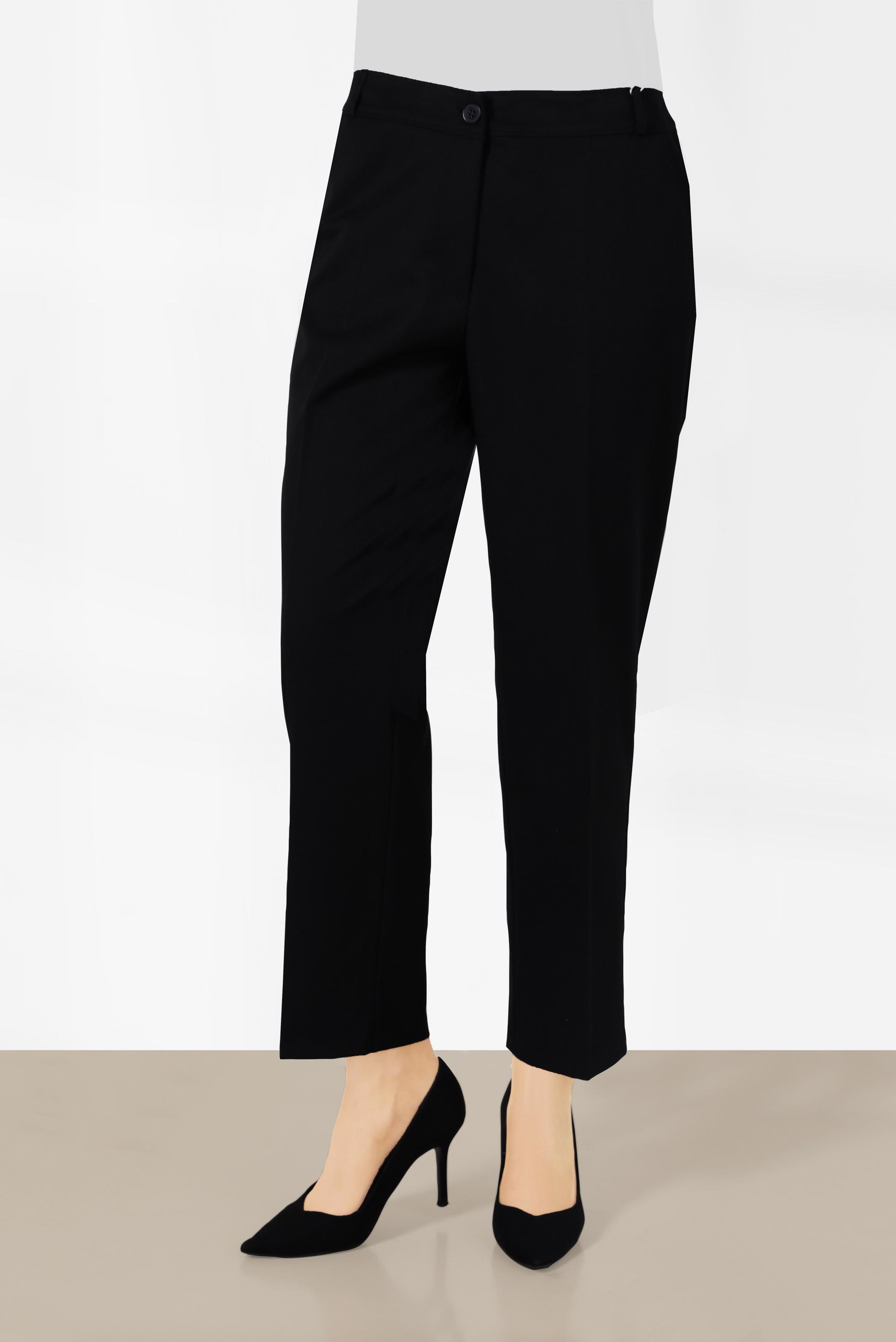 Tesettür giyim SİYAH KLASİK KESİM PANTOLON 70292 