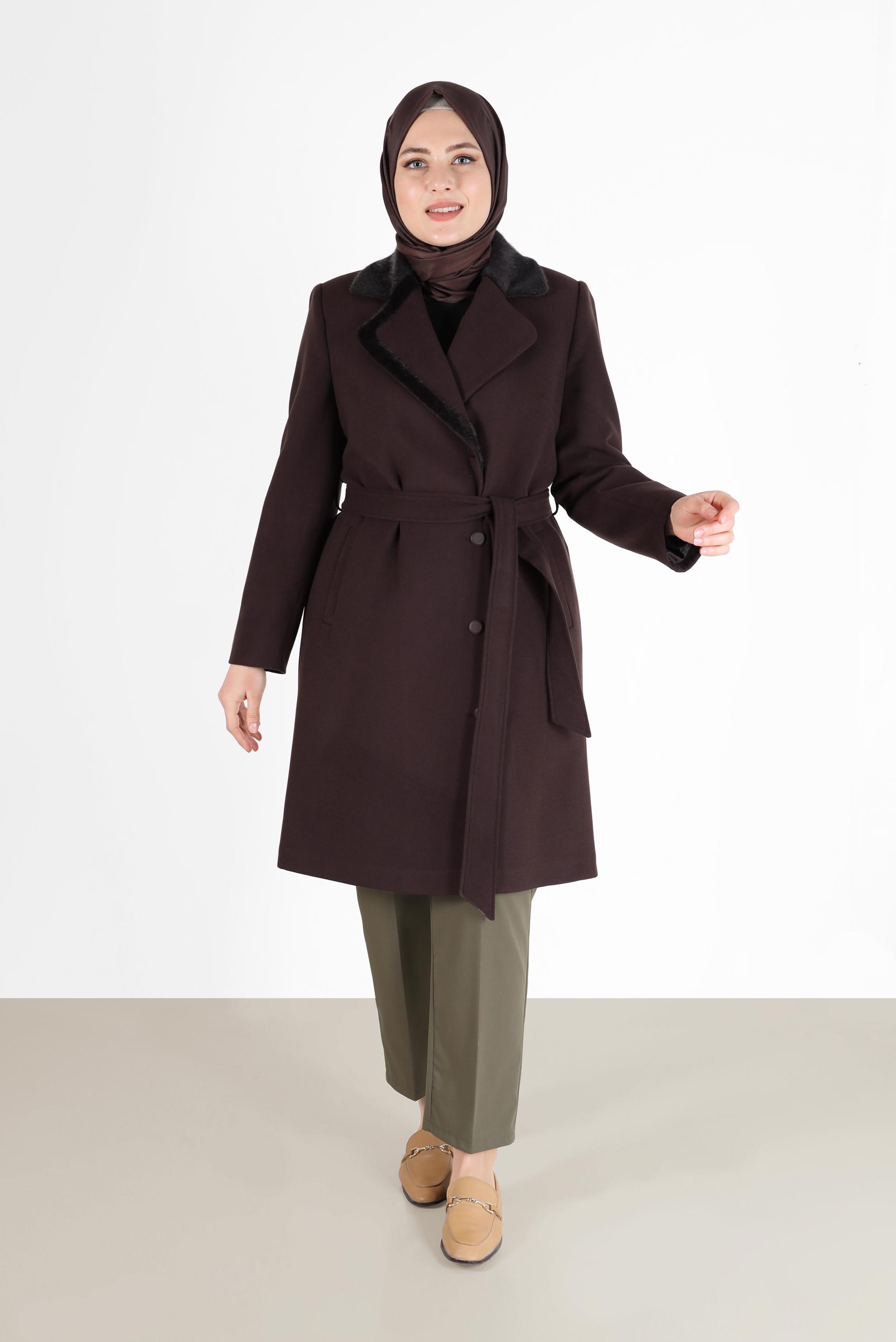 Hijab clothing KHAKI CLASSIC CUT TROUSERS 70292