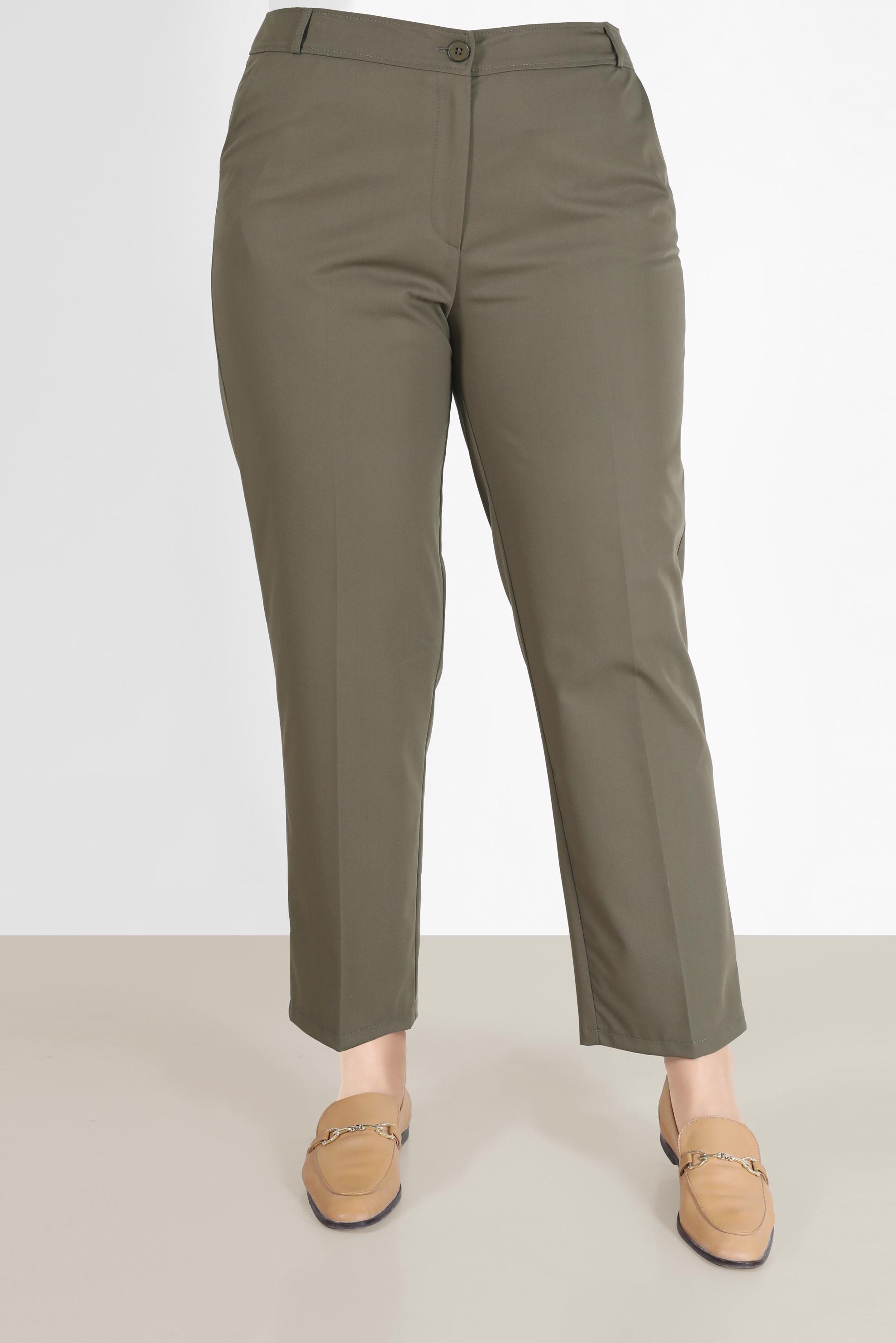 Hijab clothing KHAKI CLASSIC CUT TROUSERS 70292