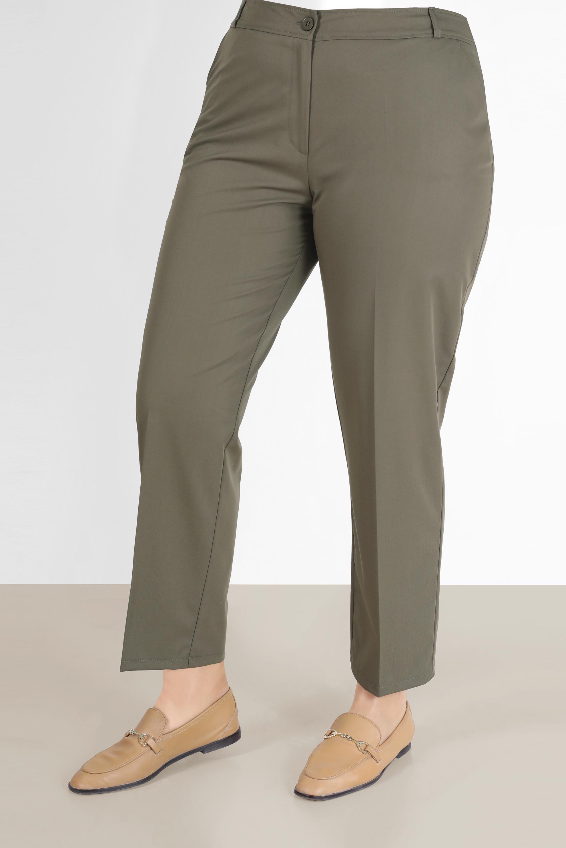 Hijab clothing KHAKI CLASSIC CUT TROUSERS 70292