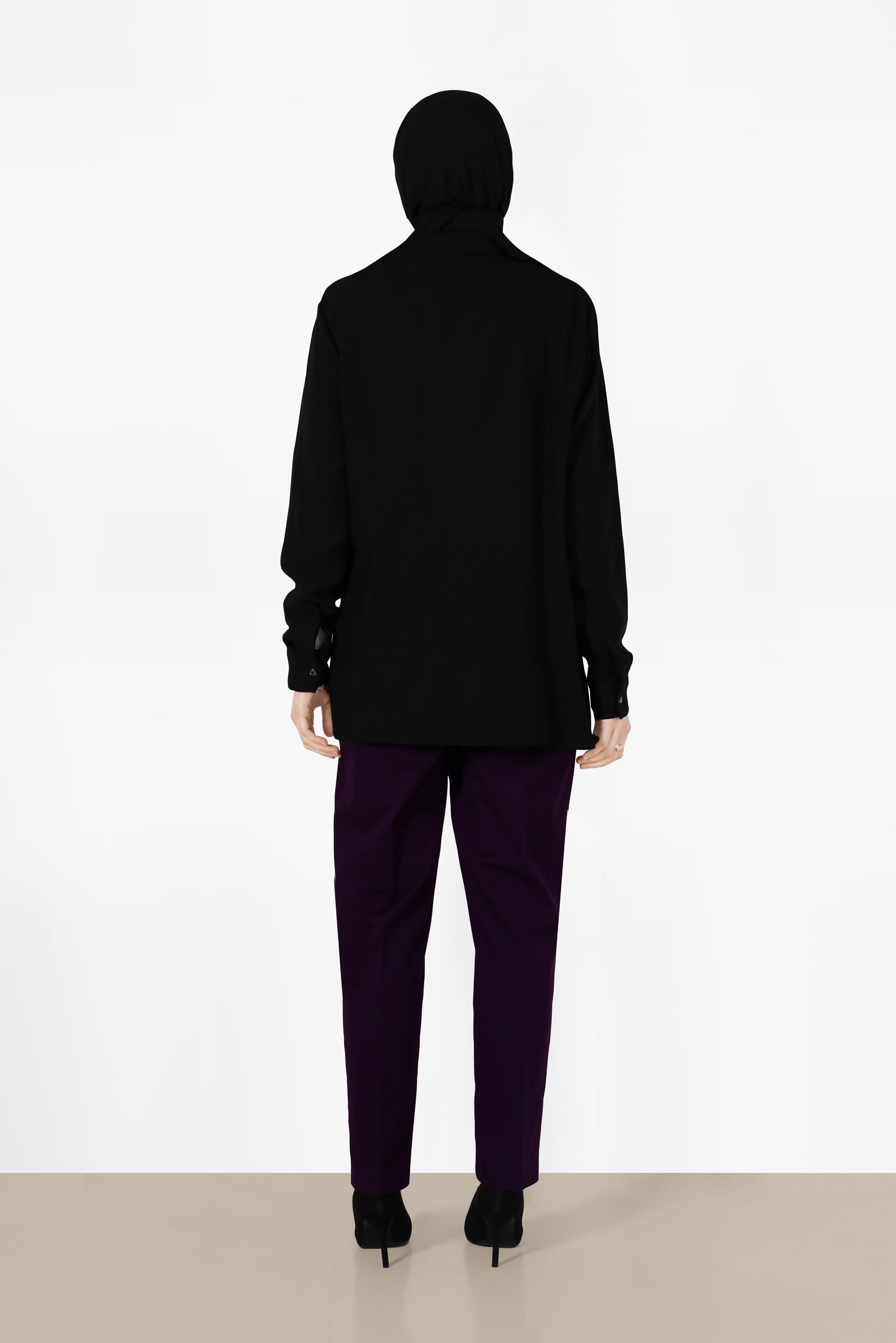 Tesettür giyim MÜRDÜM KLASİK KESİM PANTOLON 70292 