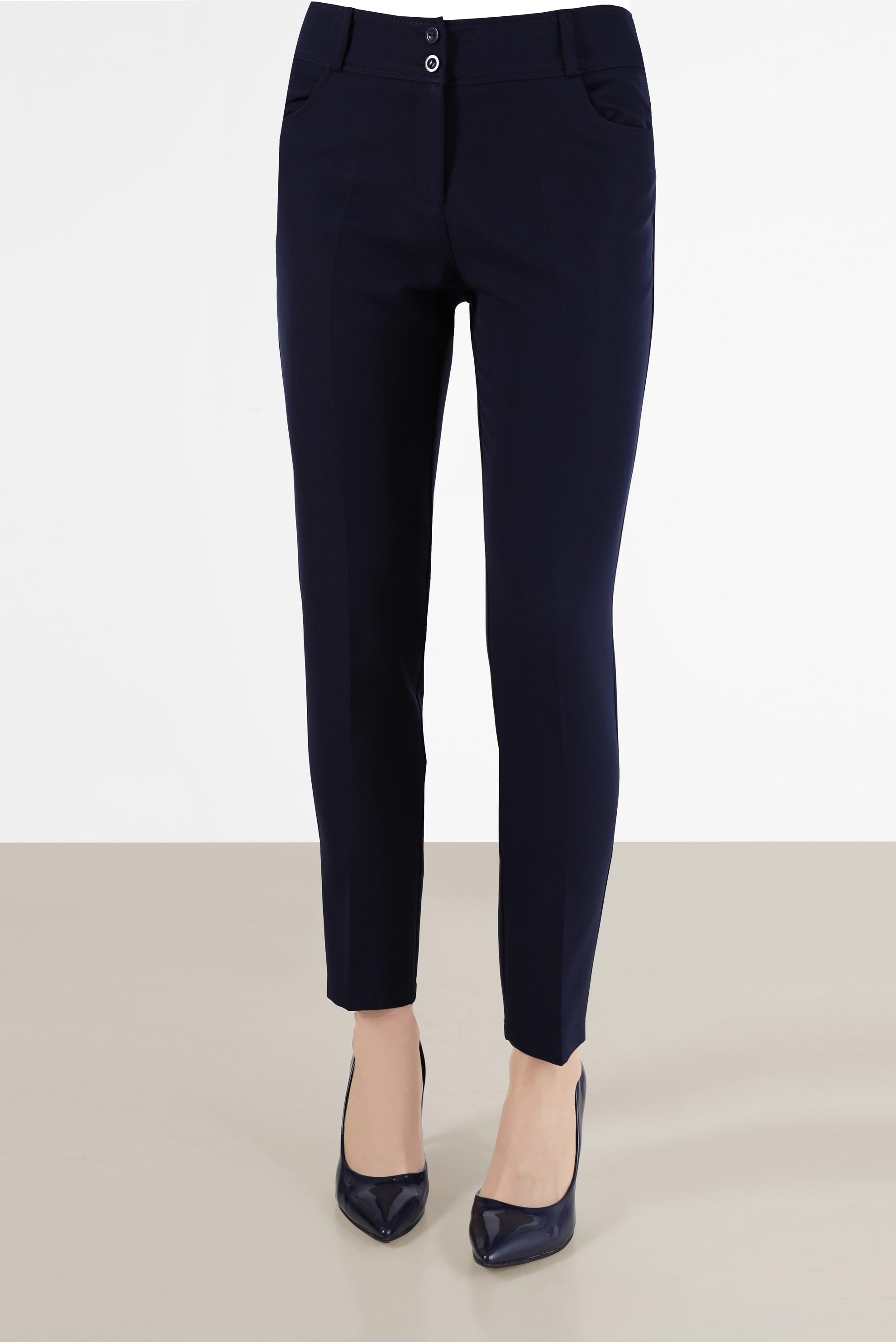 Tesettür giyim LACİVERT DAR PAÇA PANTOLON 70294 