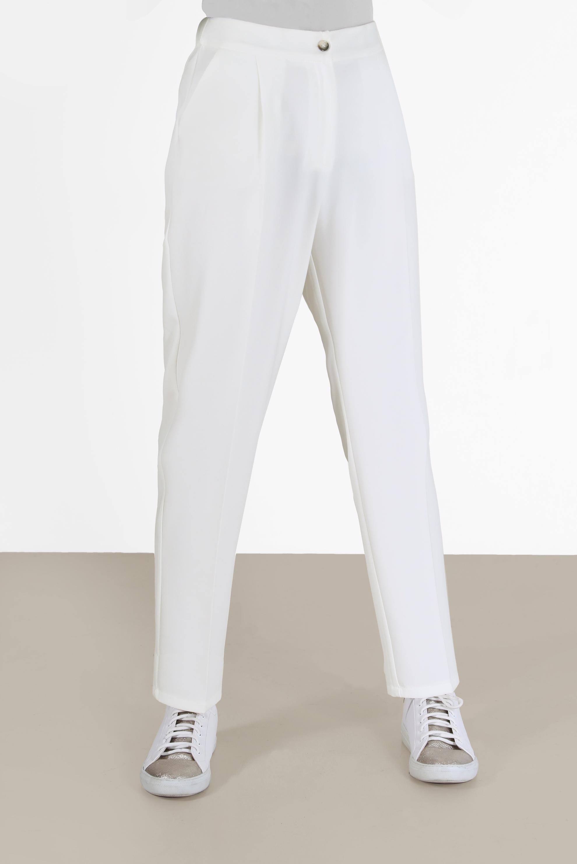 Hijab clothing WHITE CLASSIC TROUSERS 70295  