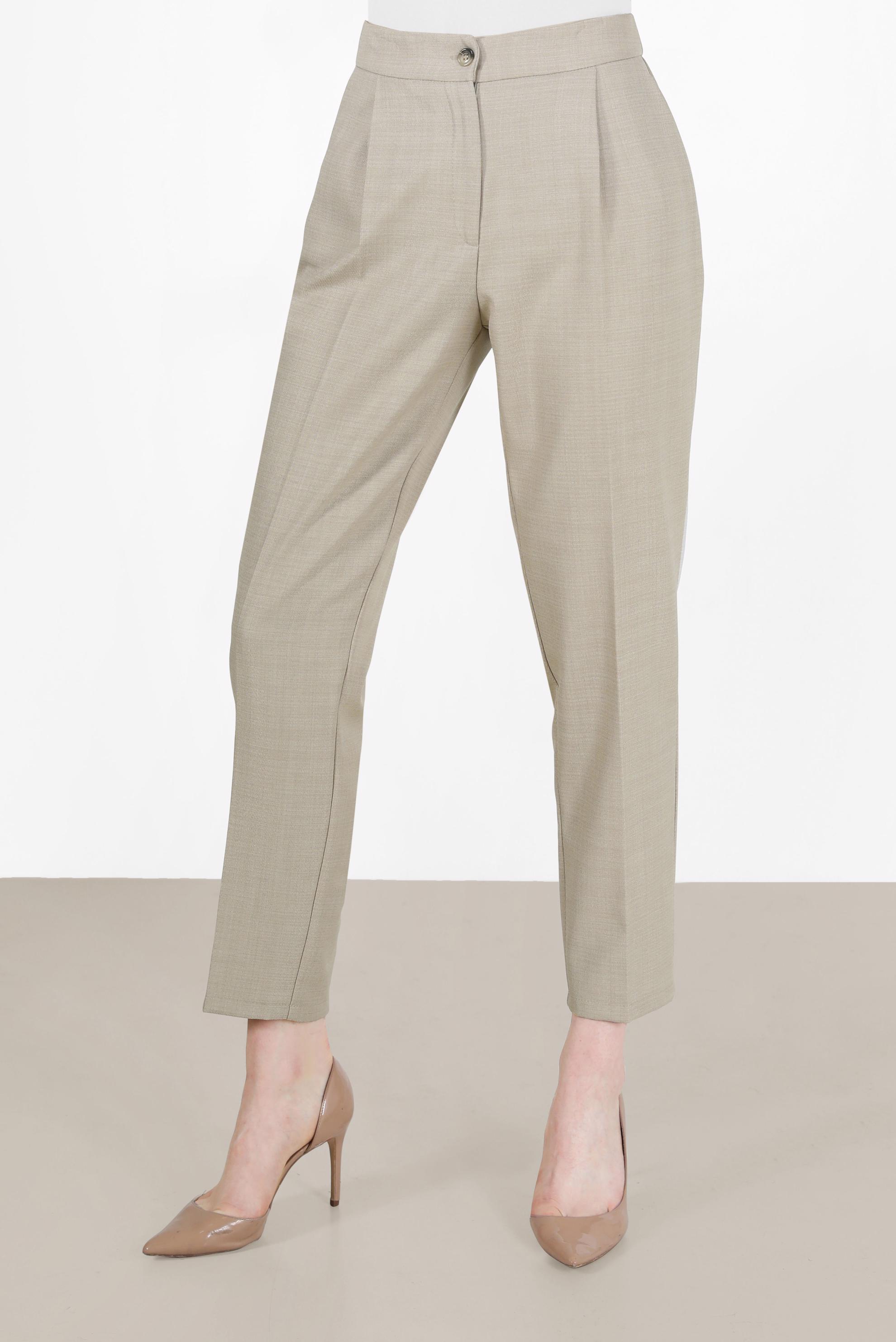 Tesettür giyim BEJ KLASİK PANTOLON 70295 