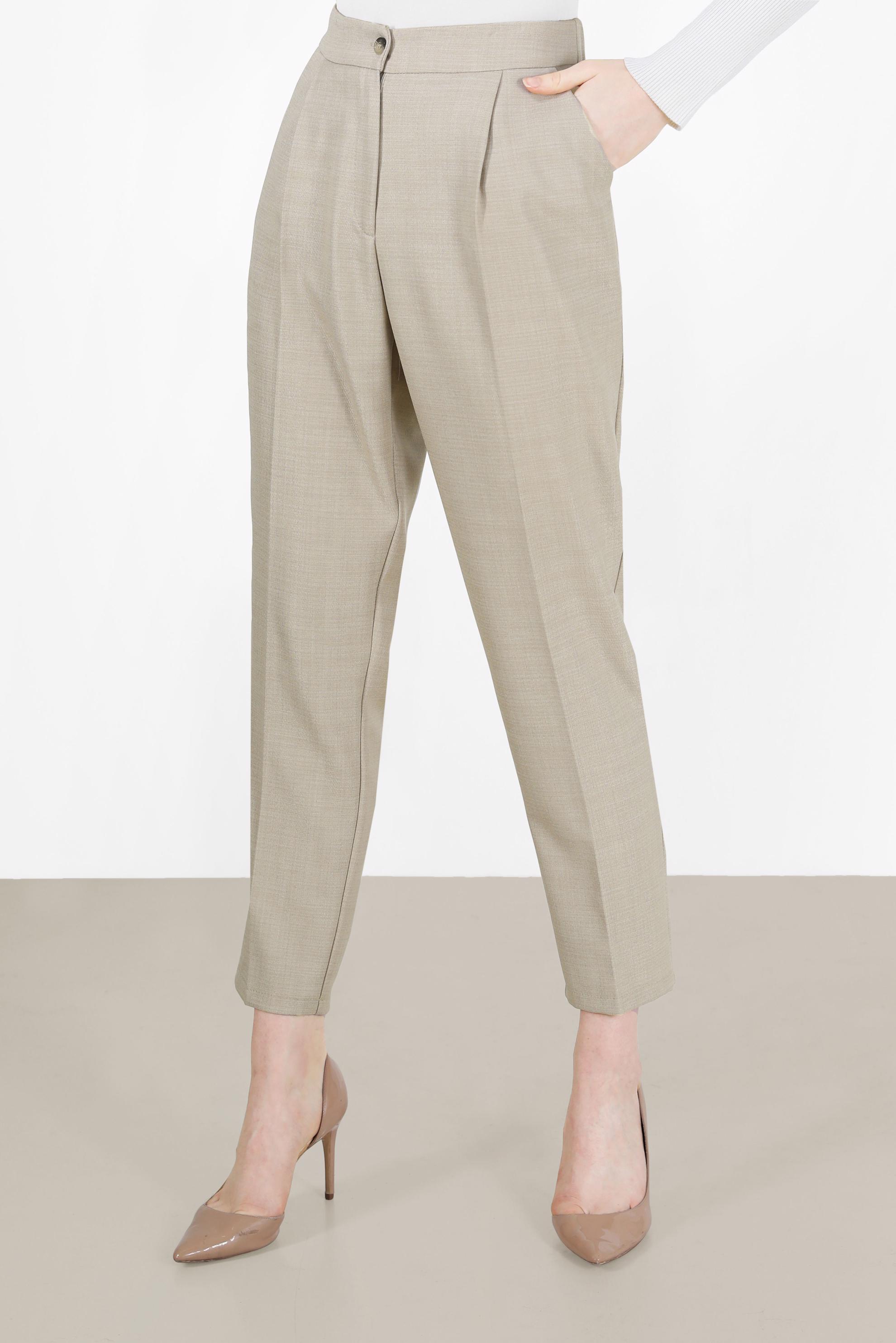 Tesettür giyim BEJ KLASİK PANTOLON 70295 