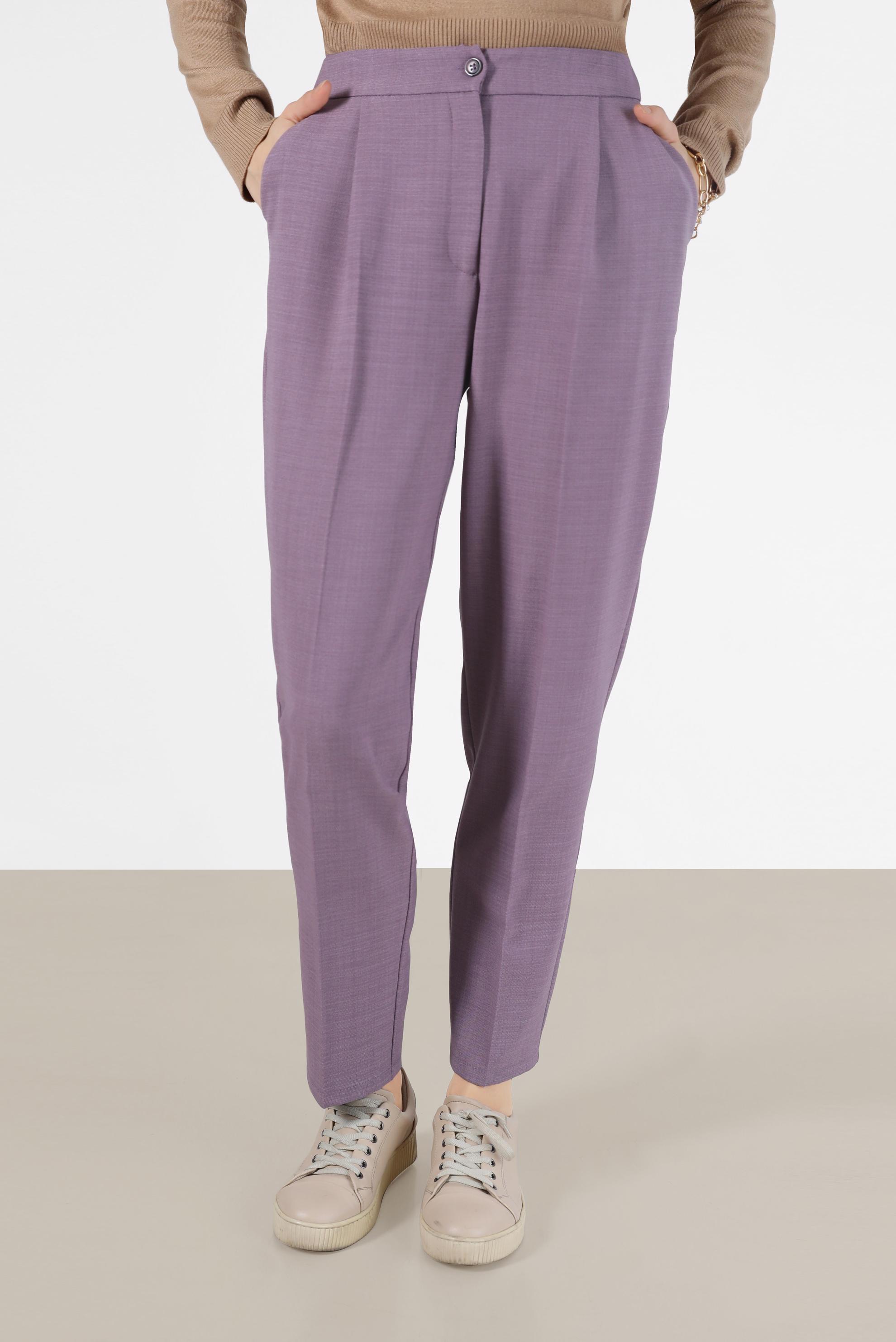 Tesettür giyim MOR KLASİK PANTOLON 70295 