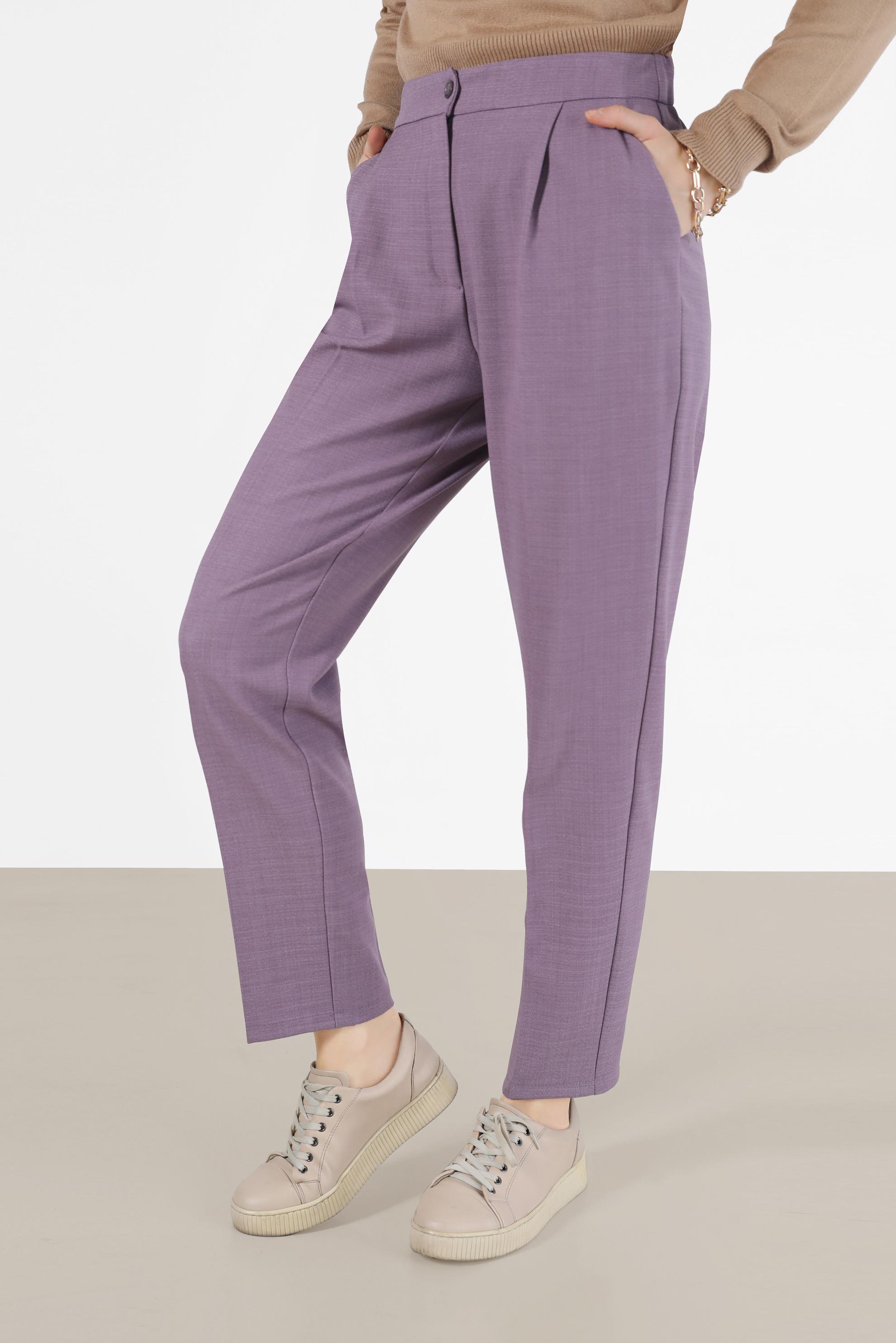 Tesettür giyim MOR KLASİK PANTOLON 70295 