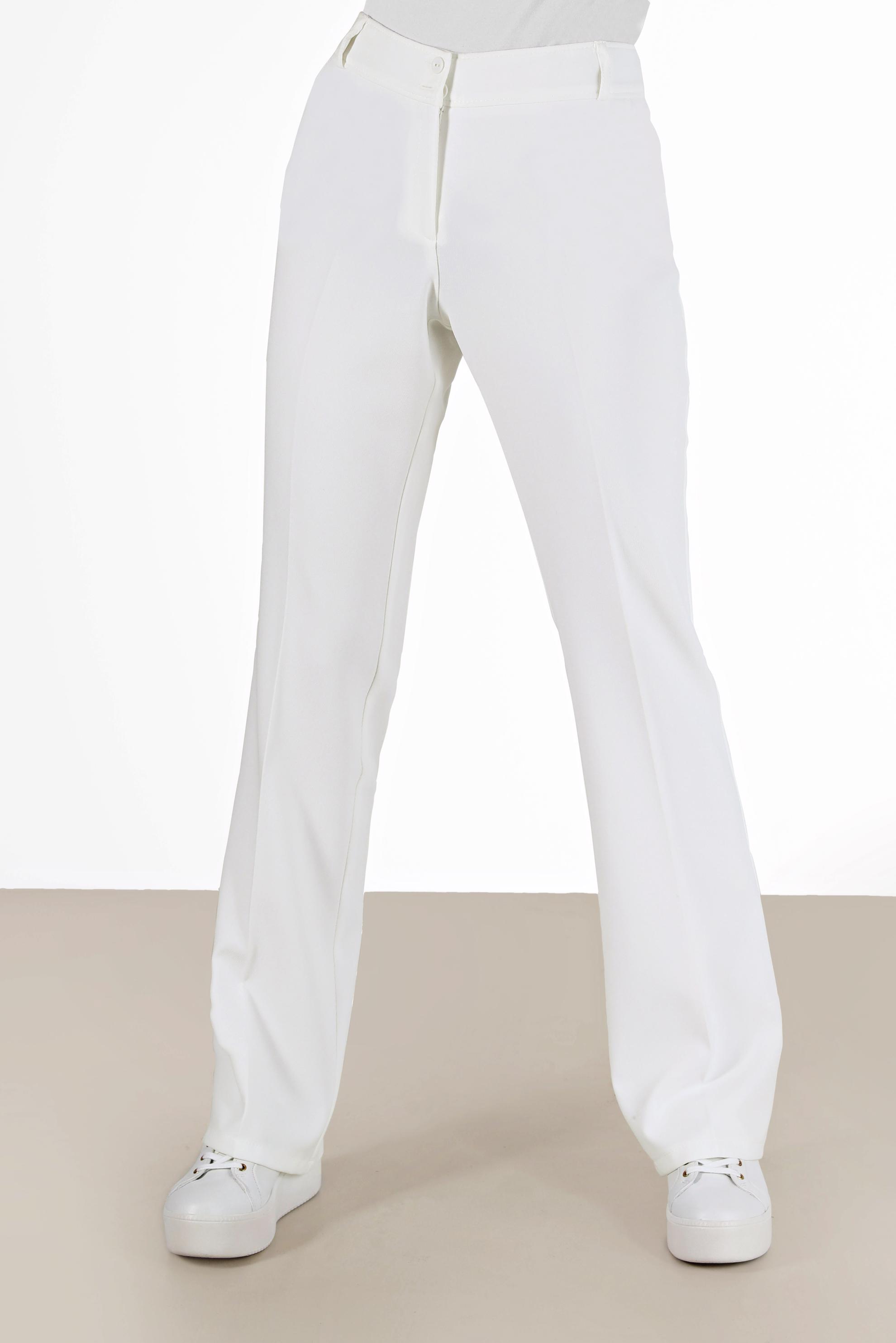 Hijab clothing WHITE FLARED TROUSERS 70296 
