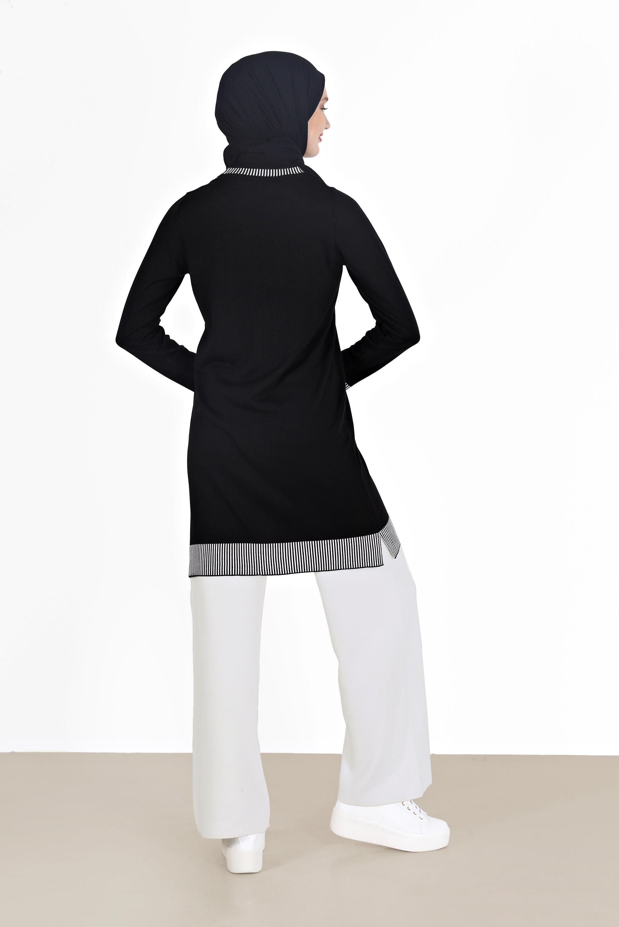 Hijab clothing WHITE FLARED TROUSERS 70296 