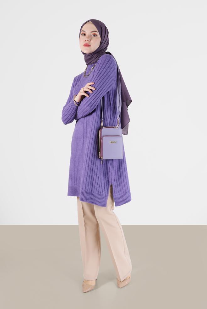 Tesettür giyim  İSPANYOL PAÇA PANTOLON 70297  - ALVİNA