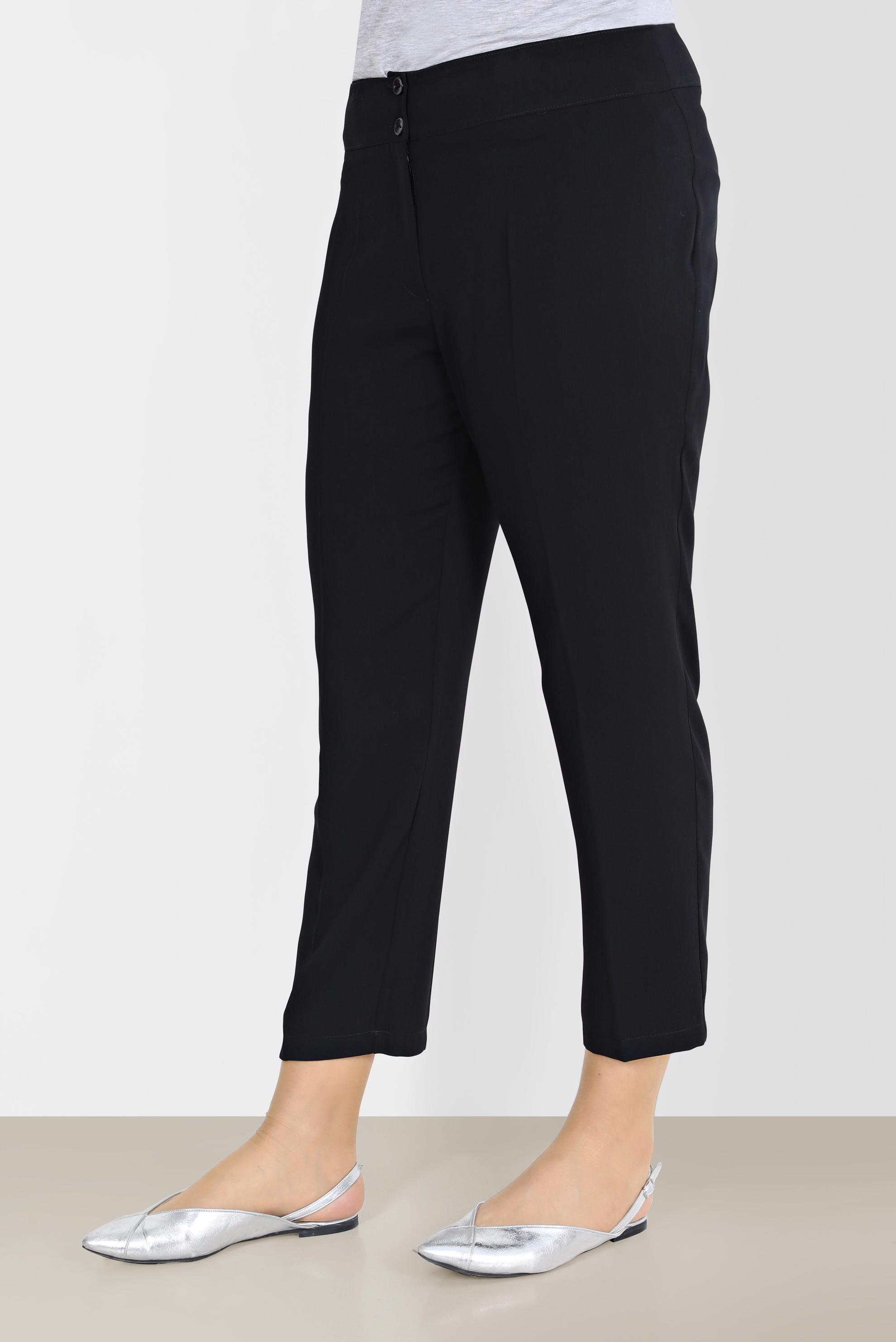 Vêtements hijab NOIR PANTALON COUPE CLASSIQUE 70298