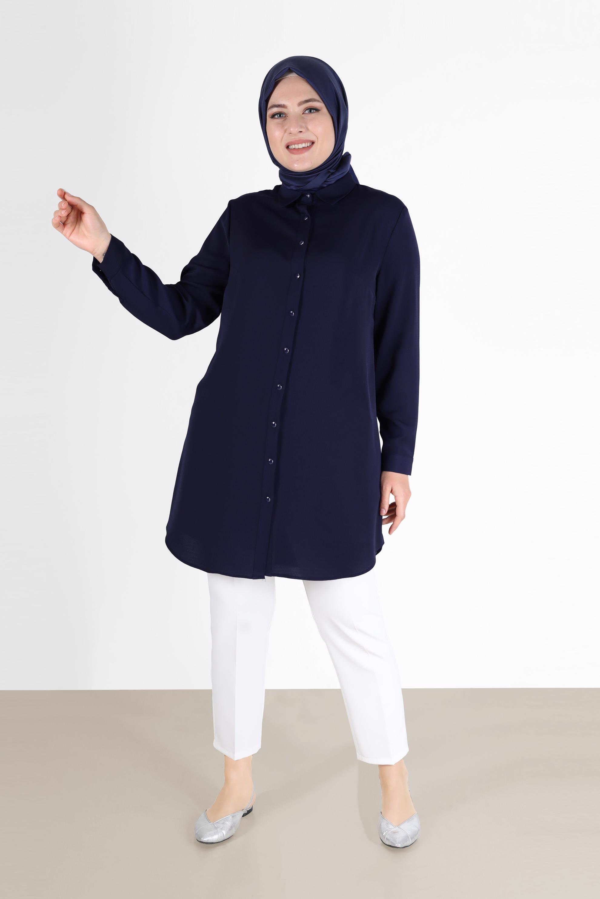 Vêtements hijab BLANC PANTALON COUPE CLASSIQUE 70298