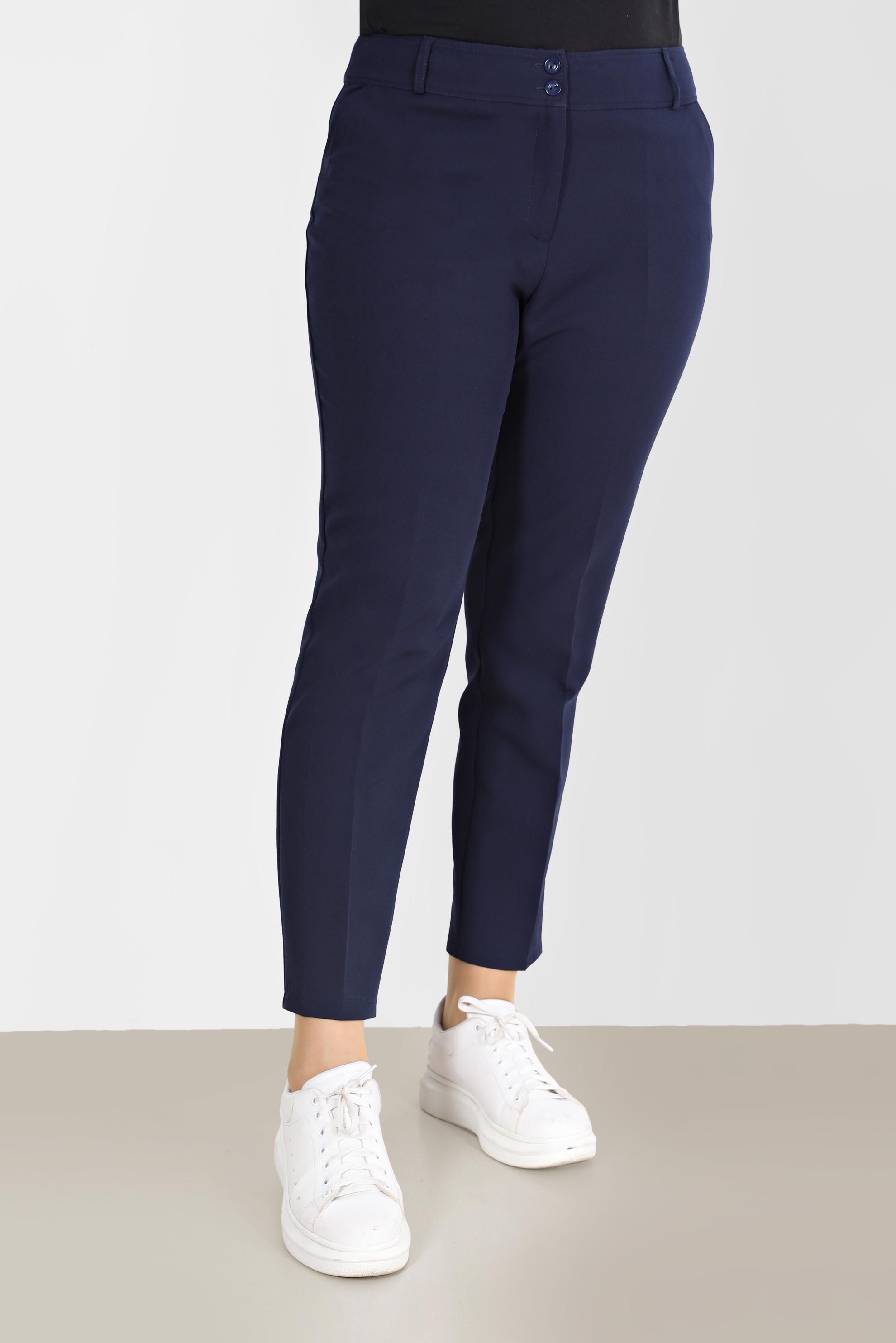 Vêtements hijab BLEU MARINE PANTALON COUPE CLASSIQUE 70298