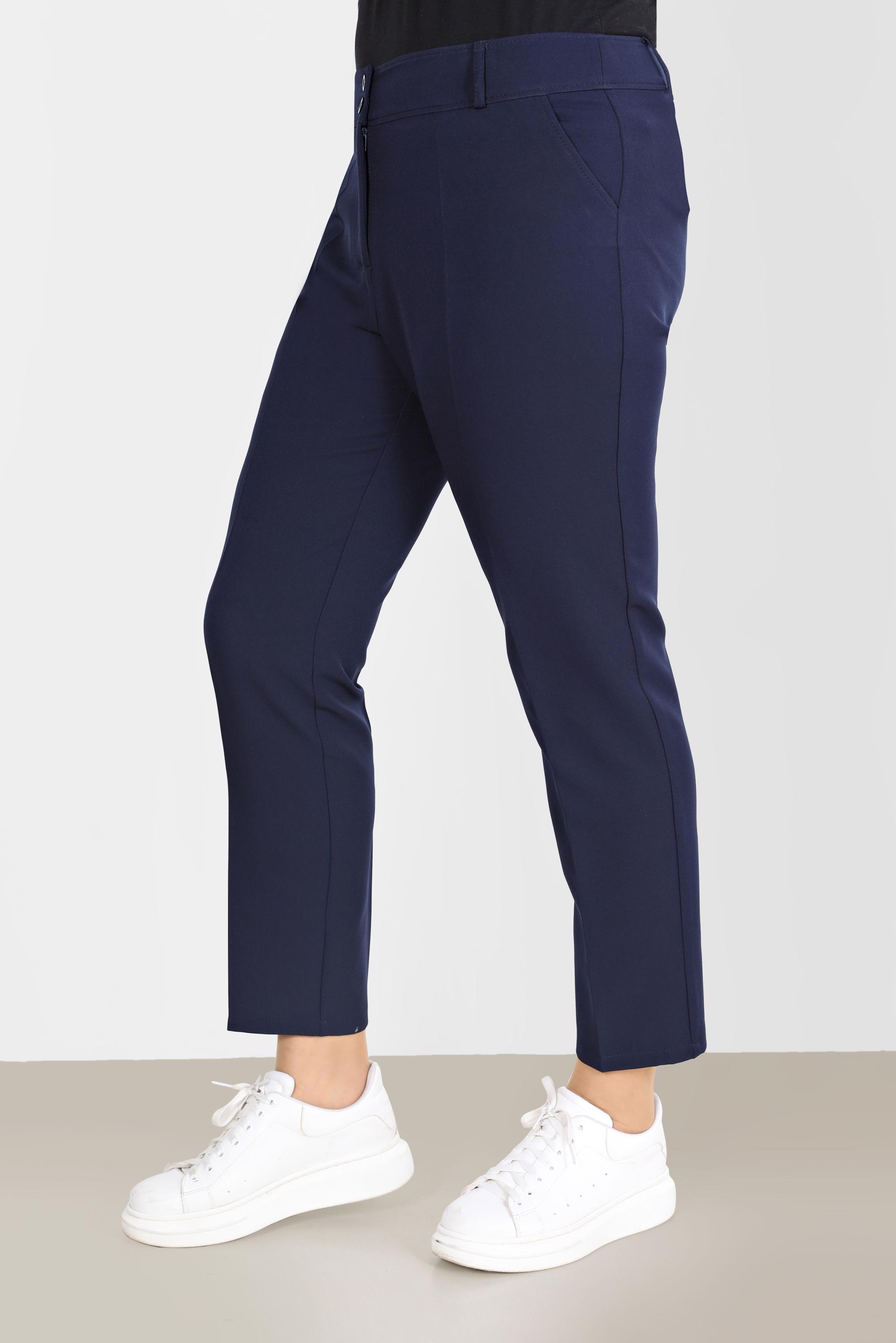 Vêtements hijab BLEU MARINE PANTALON COUPE CLASSIQUE 70298