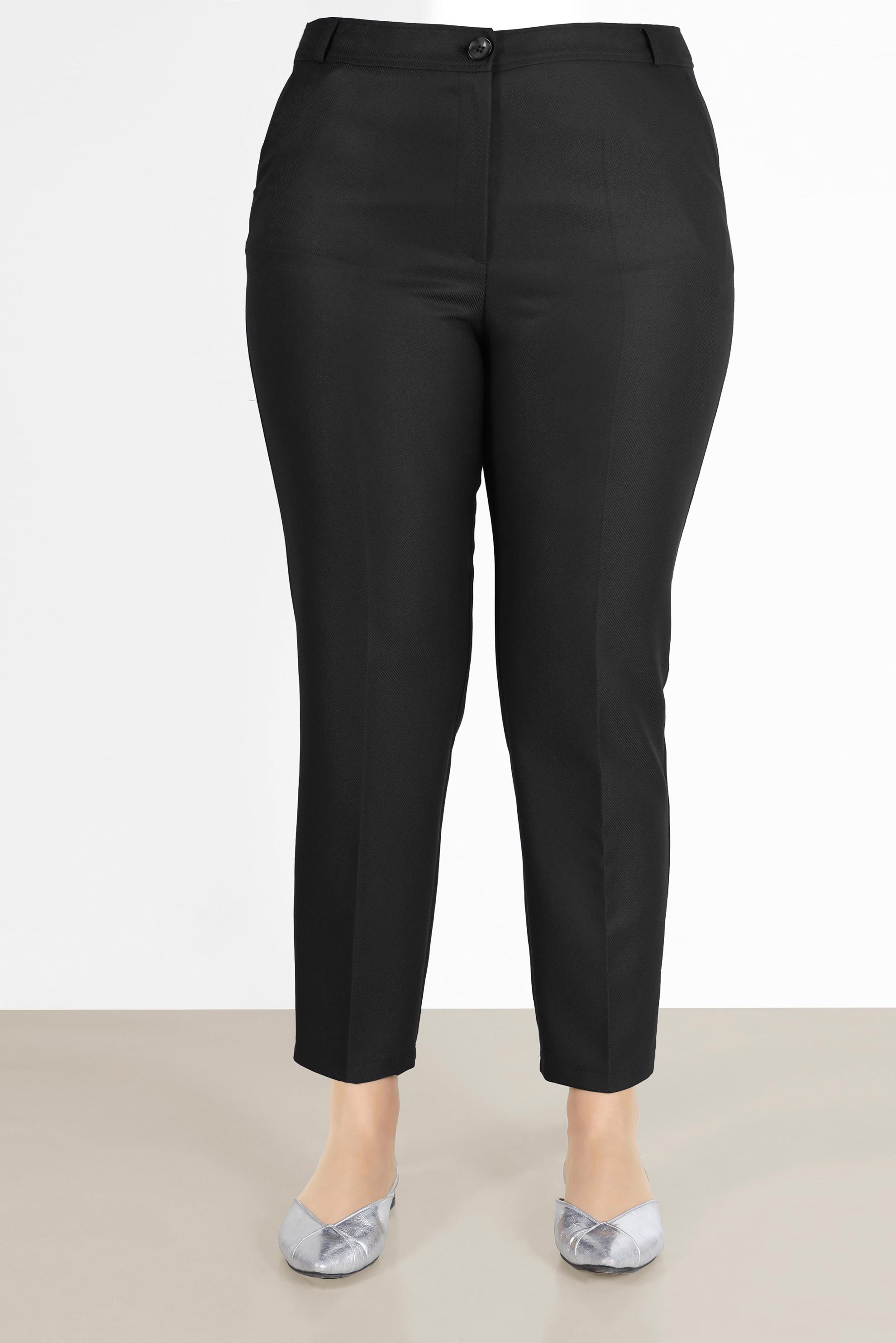 Vêtements hijab NOIR PANTALON CLASSIQUE COUPE DROITE 70301