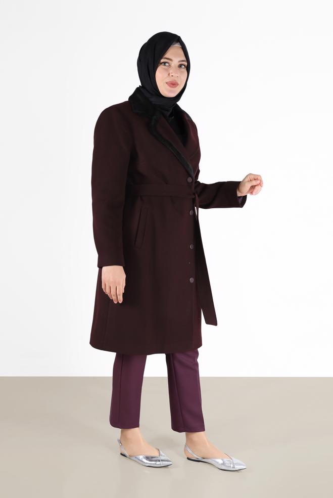 Vêtements hijab  PANTALON CLASSIQUE COUPE DROITE 70301 - ALVİNA