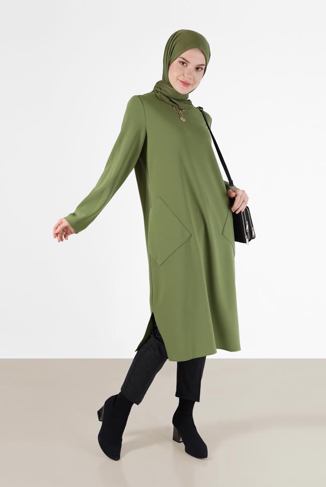 Tesettür giyim  DAR PAÇA PANTOLON 70302  - ALVİNA