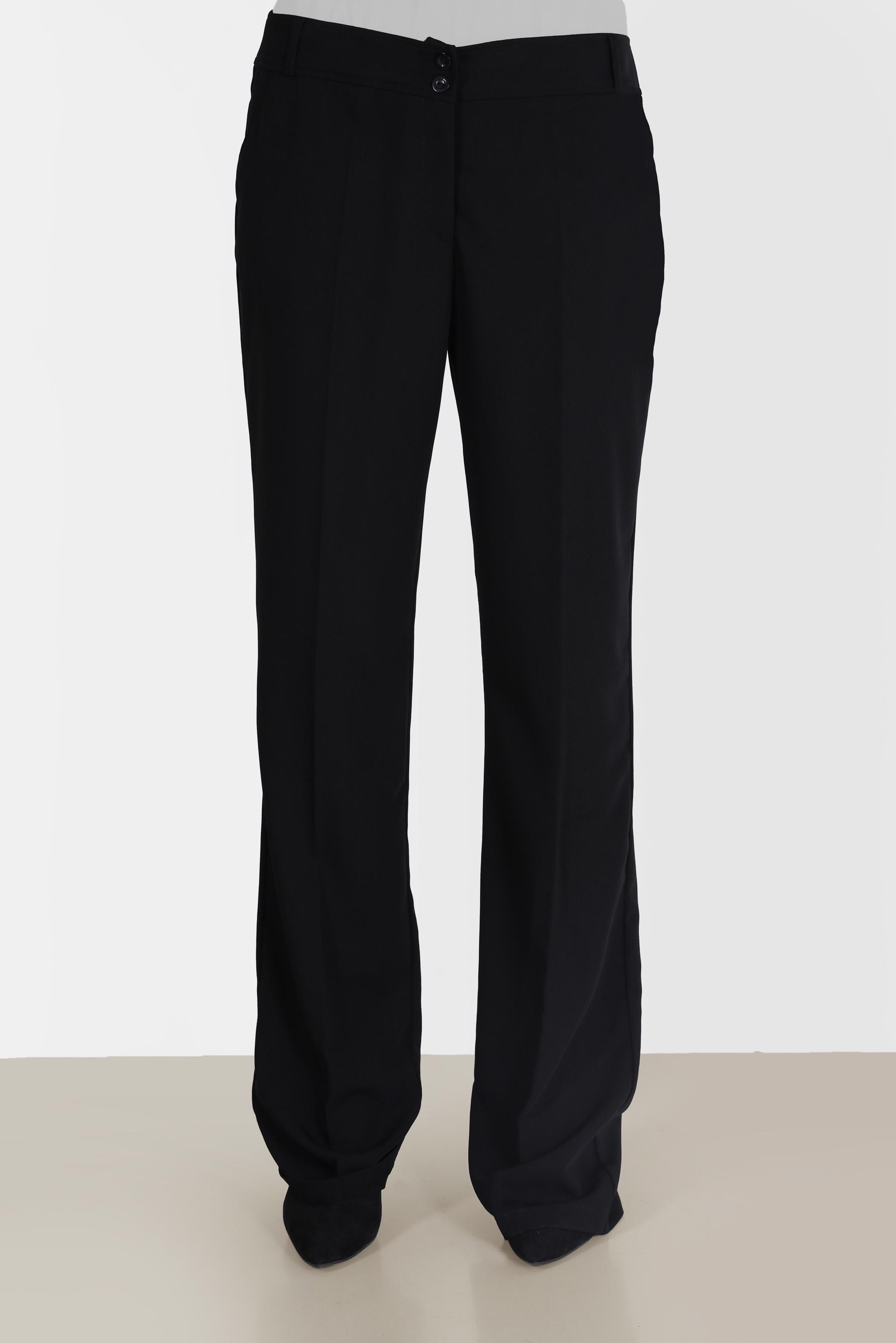 Tesettür giyim SİYAH KLASİK KREP PANTOLON 70306 