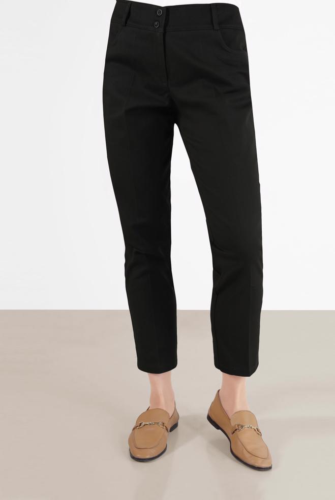 Hijab clothing BLACK SKINNY LEG TROUSERS 70307  - ALVİNA