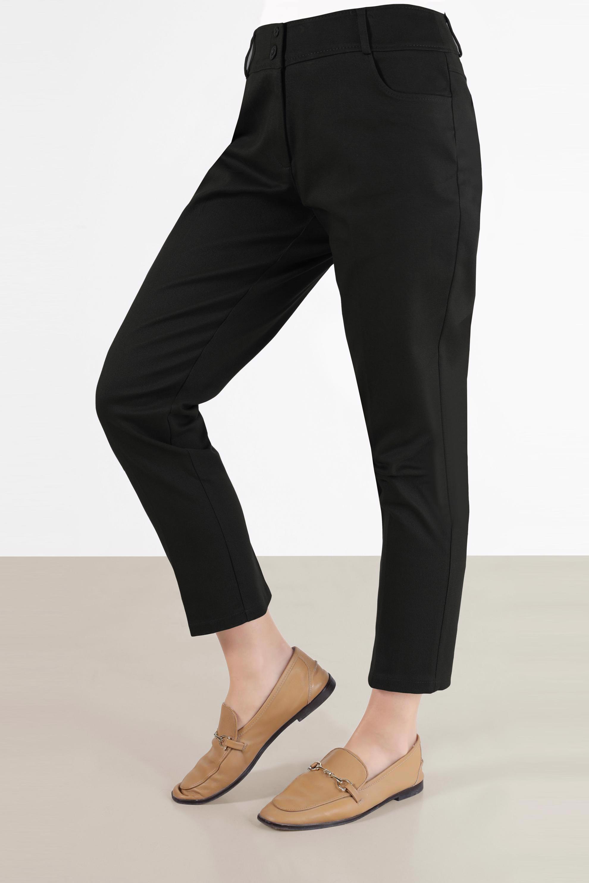 Hijab clothing BLACK SKINNY LEG TROUSERS 70307 