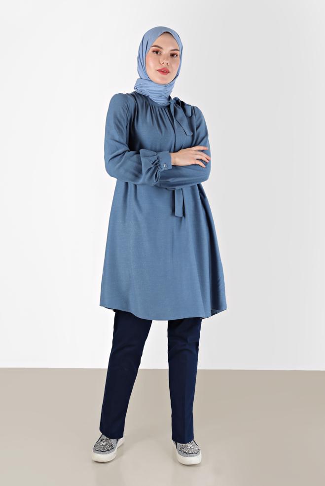 Tesettür giyim  DAR PAÇA PANTOLON 70307  - ALVİNA