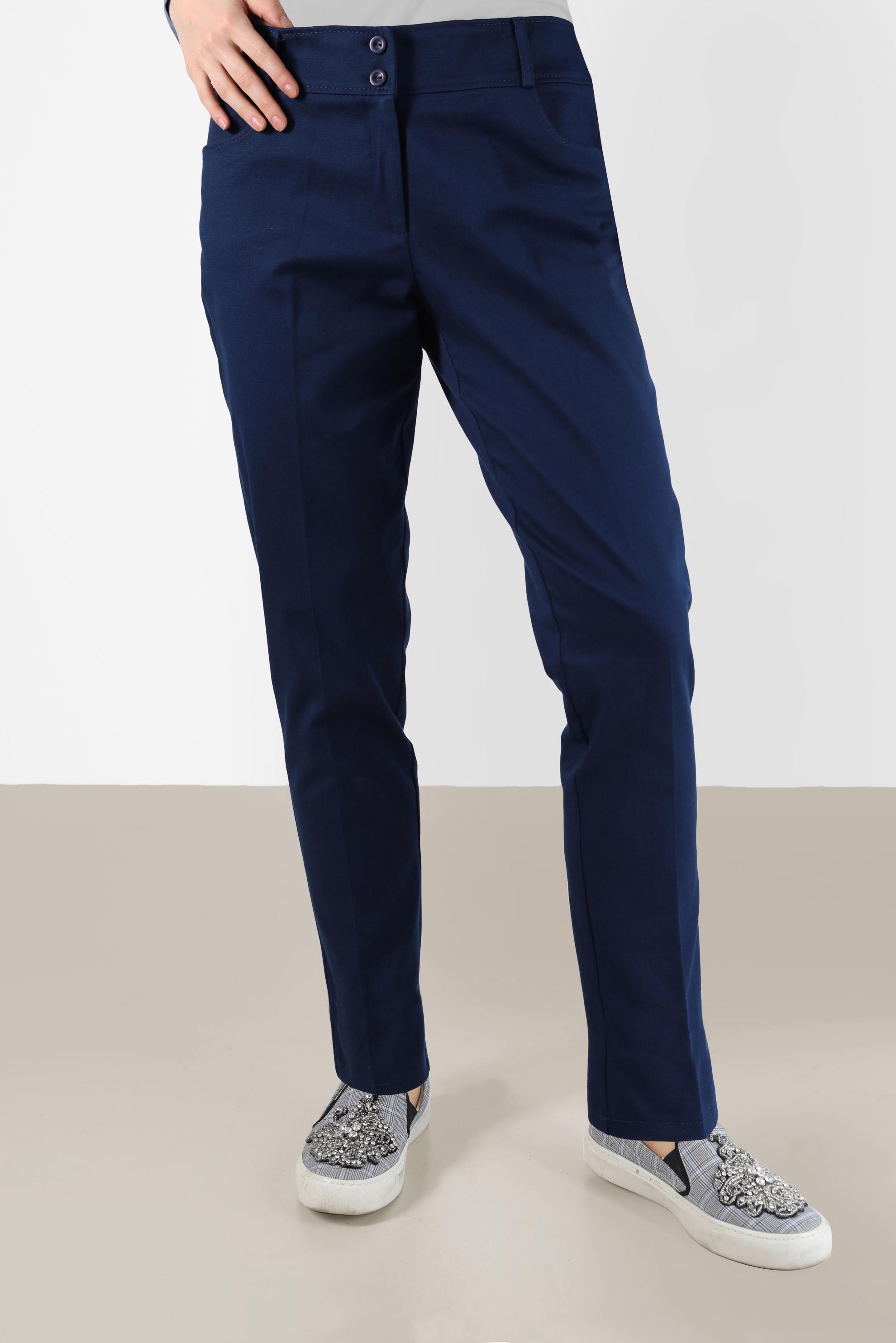 Tesettür giyim LACİVERT DAR PAÇA PANTOLON 70307 