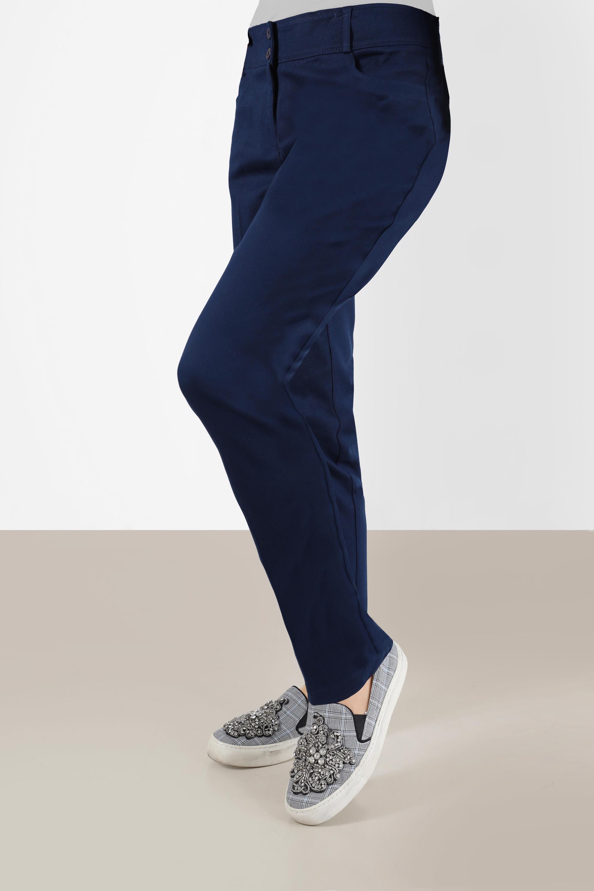 Tesettür giyim LACİVERT DAR PAÇA PANTOLON 70307 